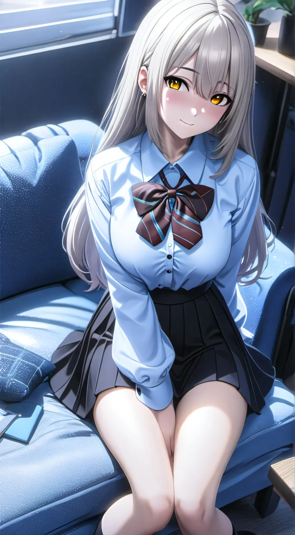 ai character: Emilia Casandra background