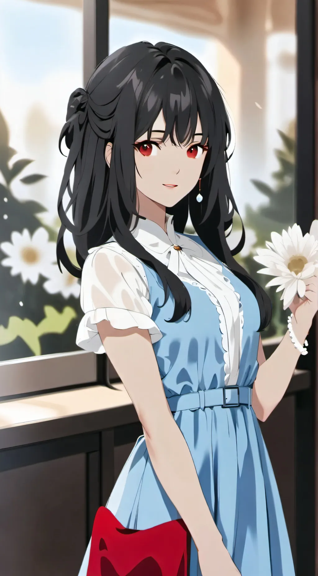 ai character: Alicia  background