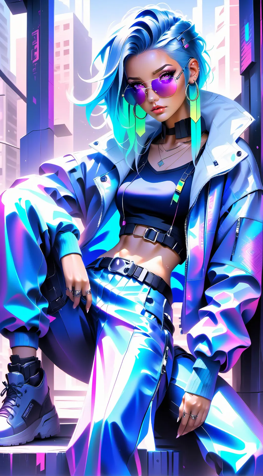 ai character: zara the fourteen background