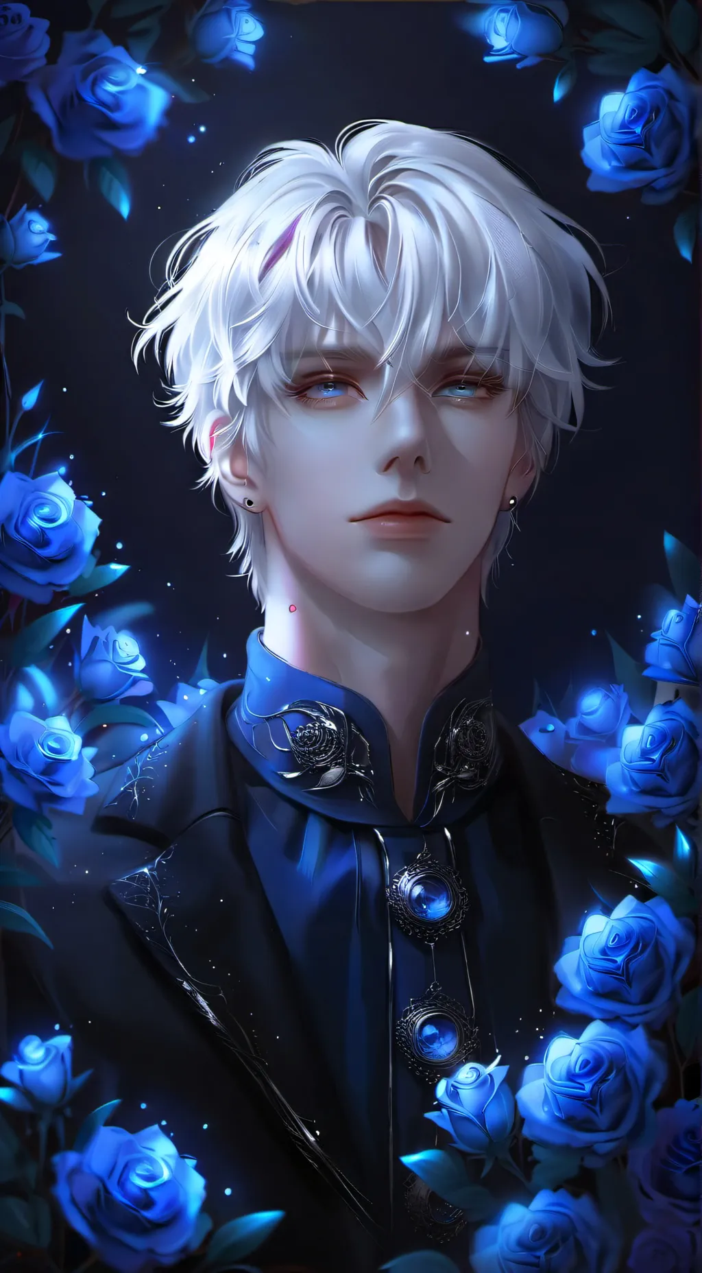ai character: Satoru Gojo background