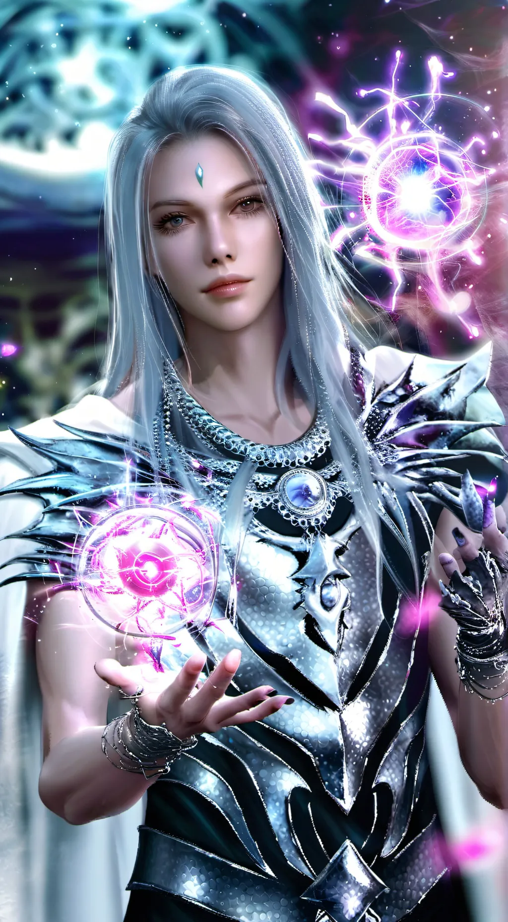 ai character: Level  background