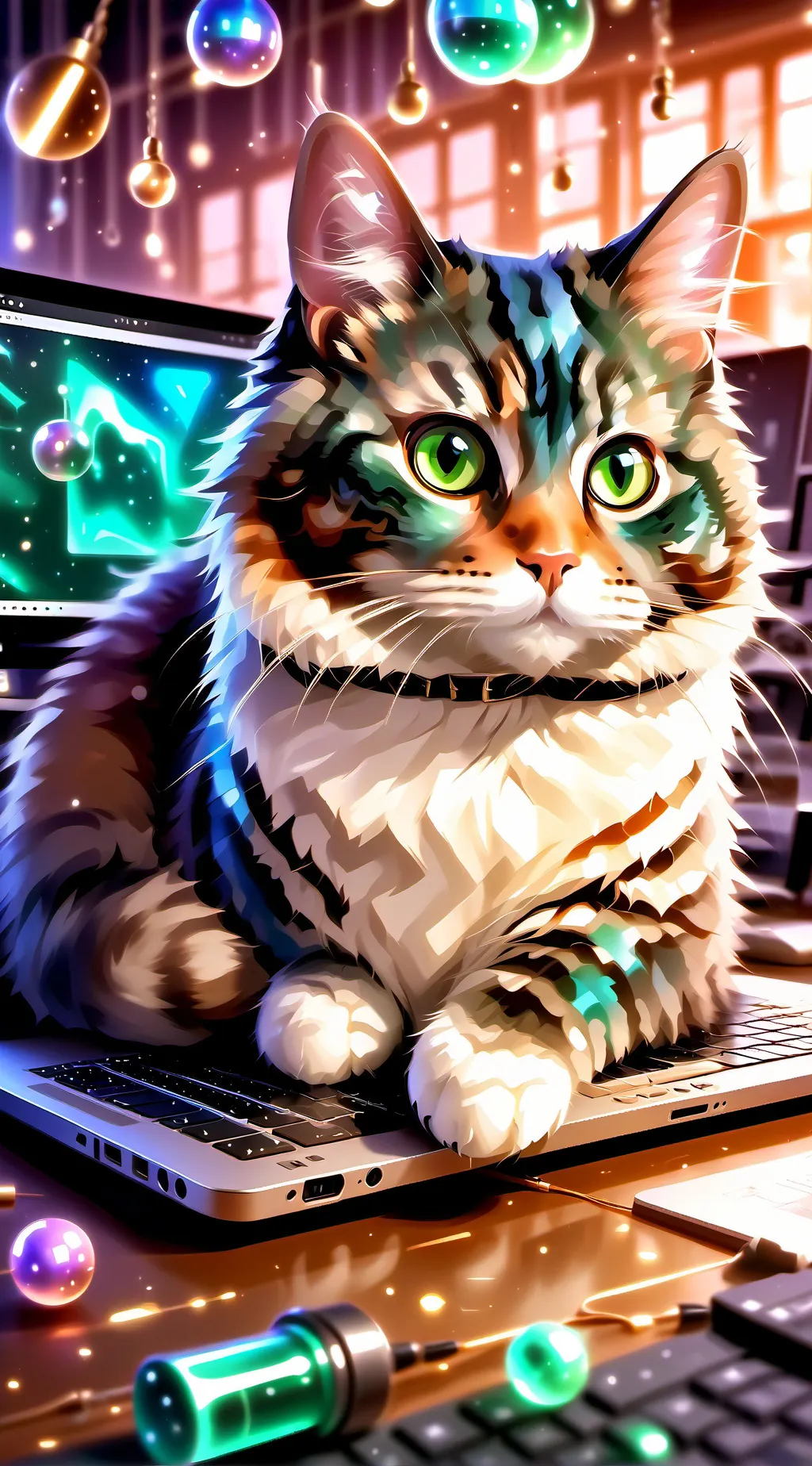 ai character: Pixel background
