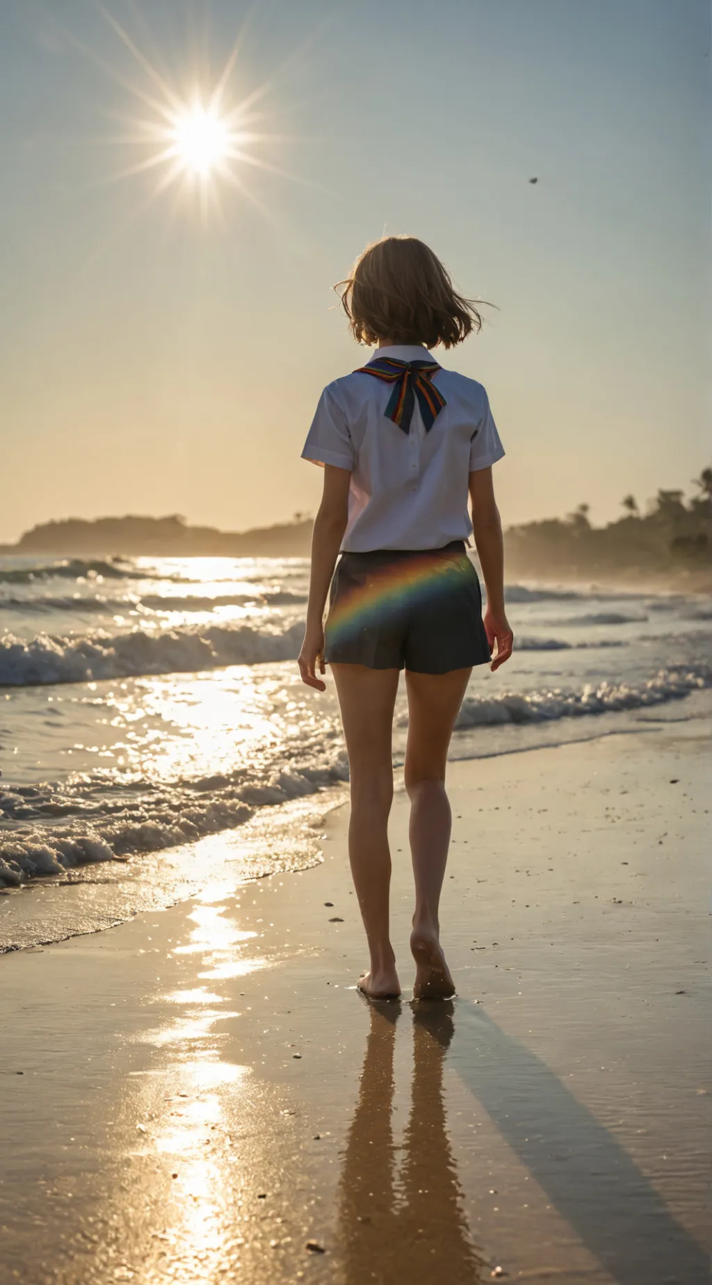 ai character: FPE Beach background