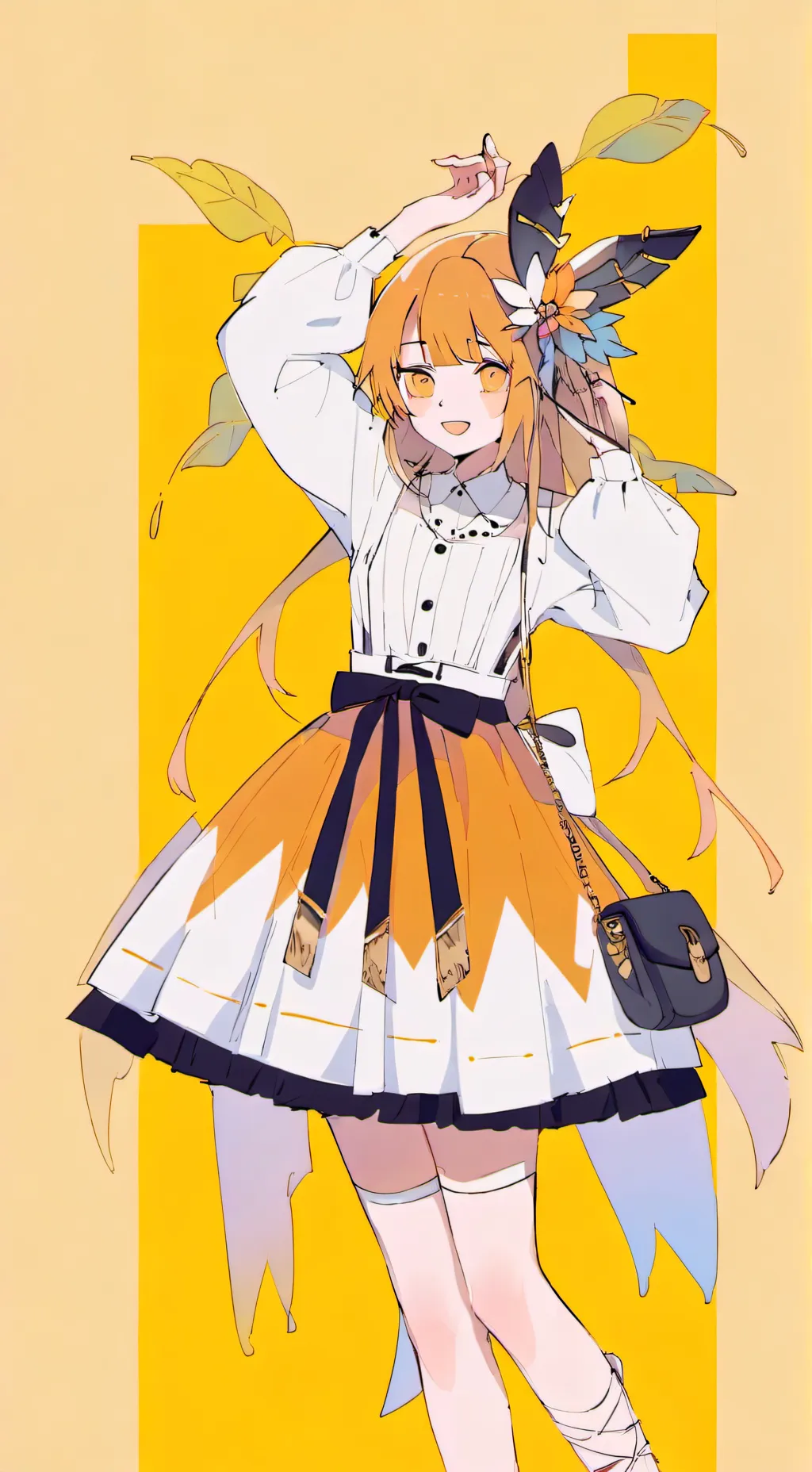 ai character: Female shrimpo dan background