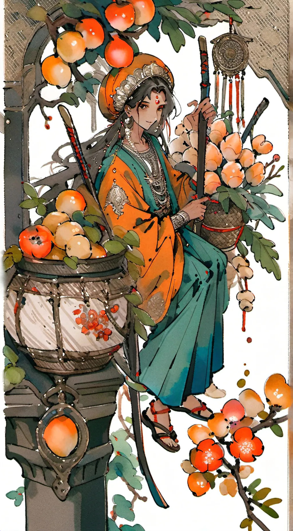 ai character: Gojo x geto background
