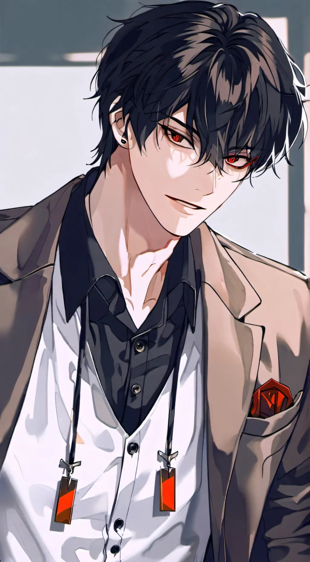 ai character: Zach  background