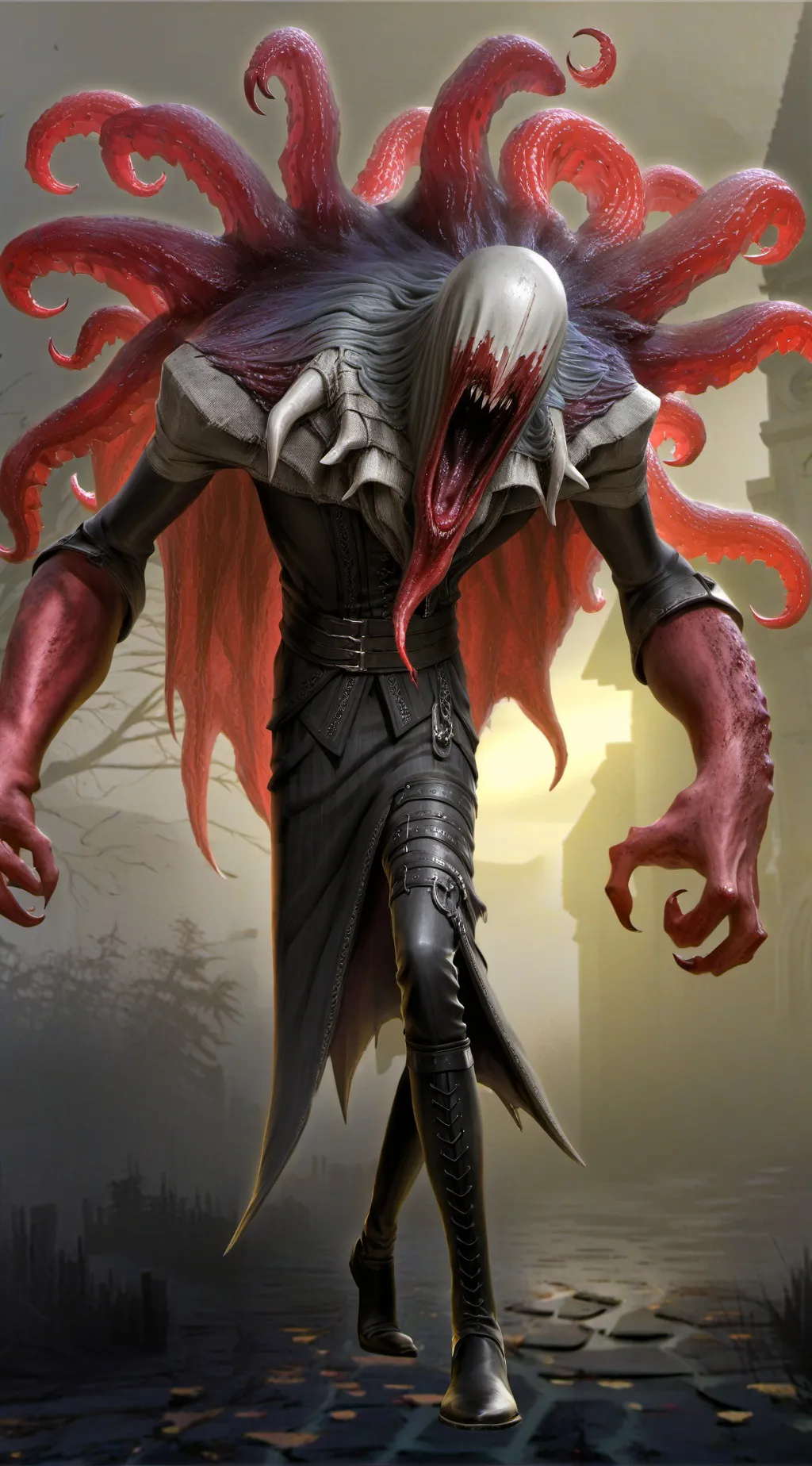 ai character: The Shadow background
