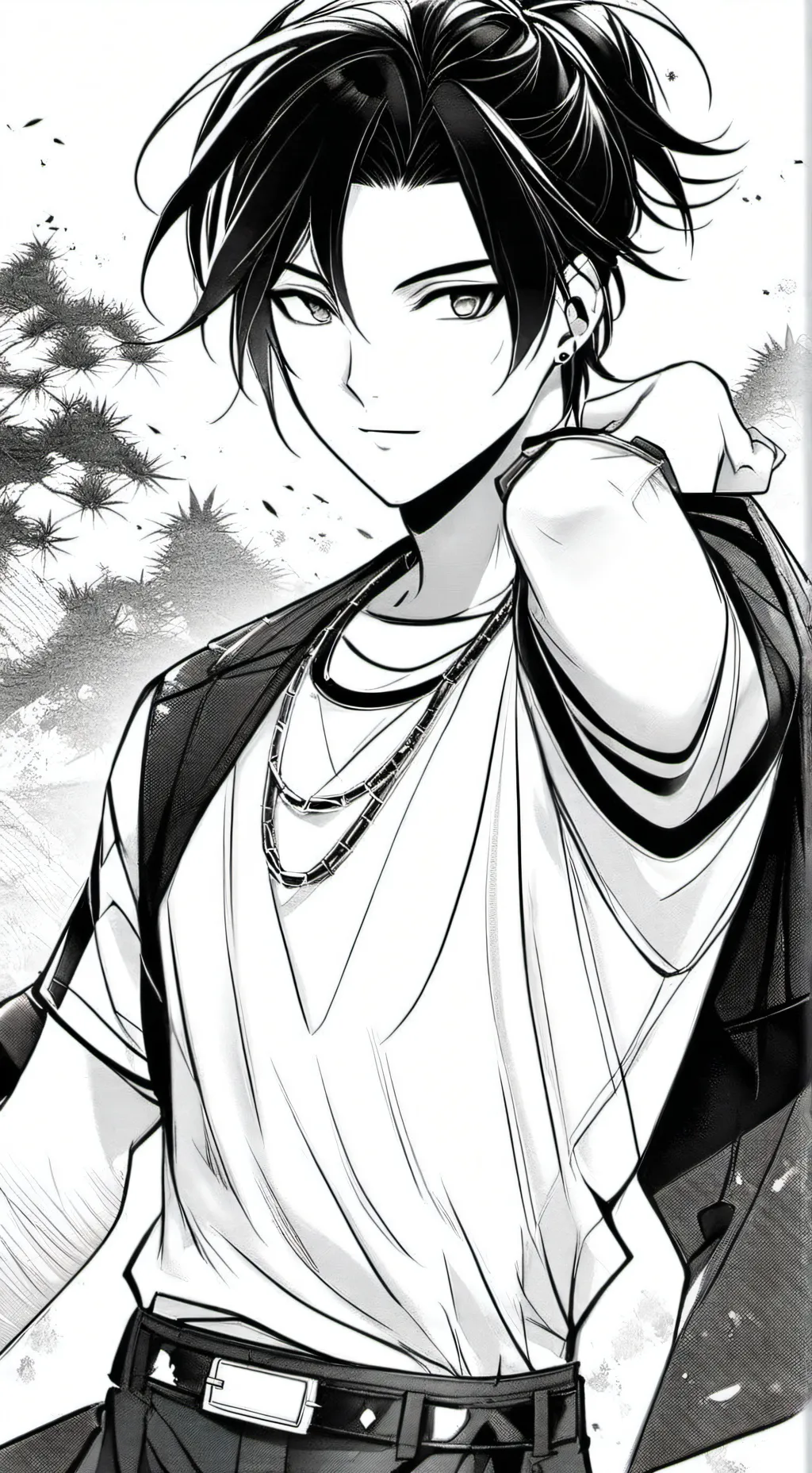 ai character: levi background