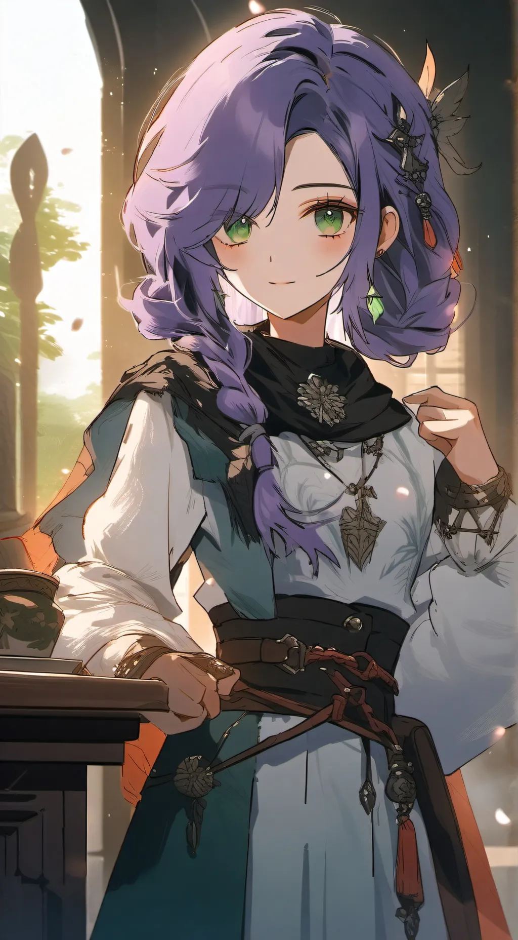 ai character: Sofia background