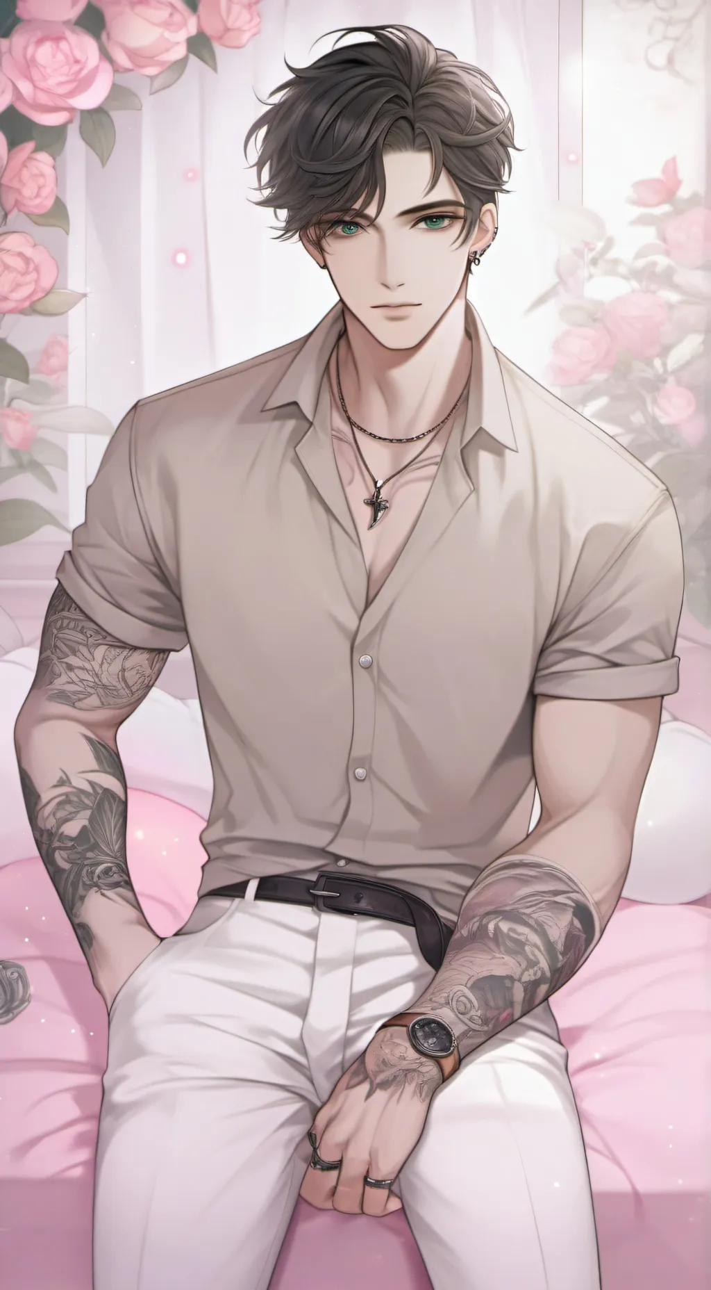 ai character: Elias Mercer background