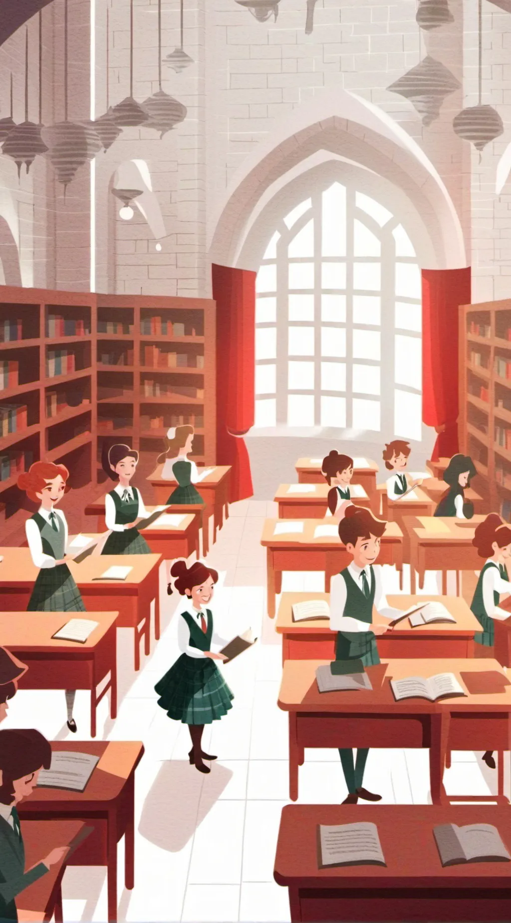 ai character: MHA X YOUR SCHOOL background