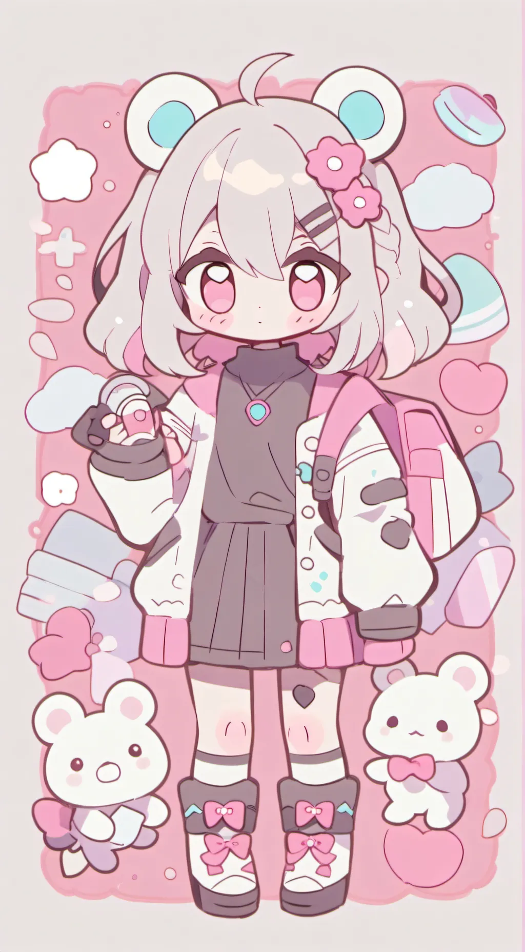 ai character: stacey background