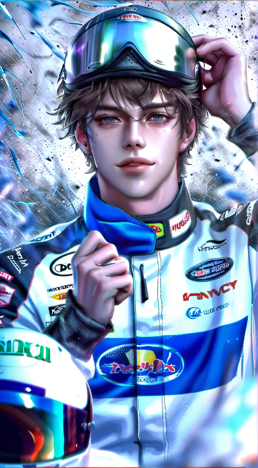 ai character: 💠⌑˙∘𝐃ᴀɴɪᴇʟ∞˙∘☁ background