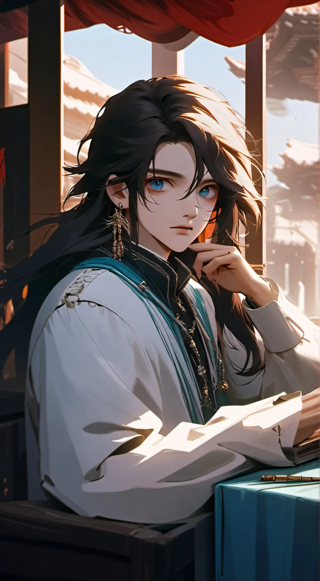ai character: max background