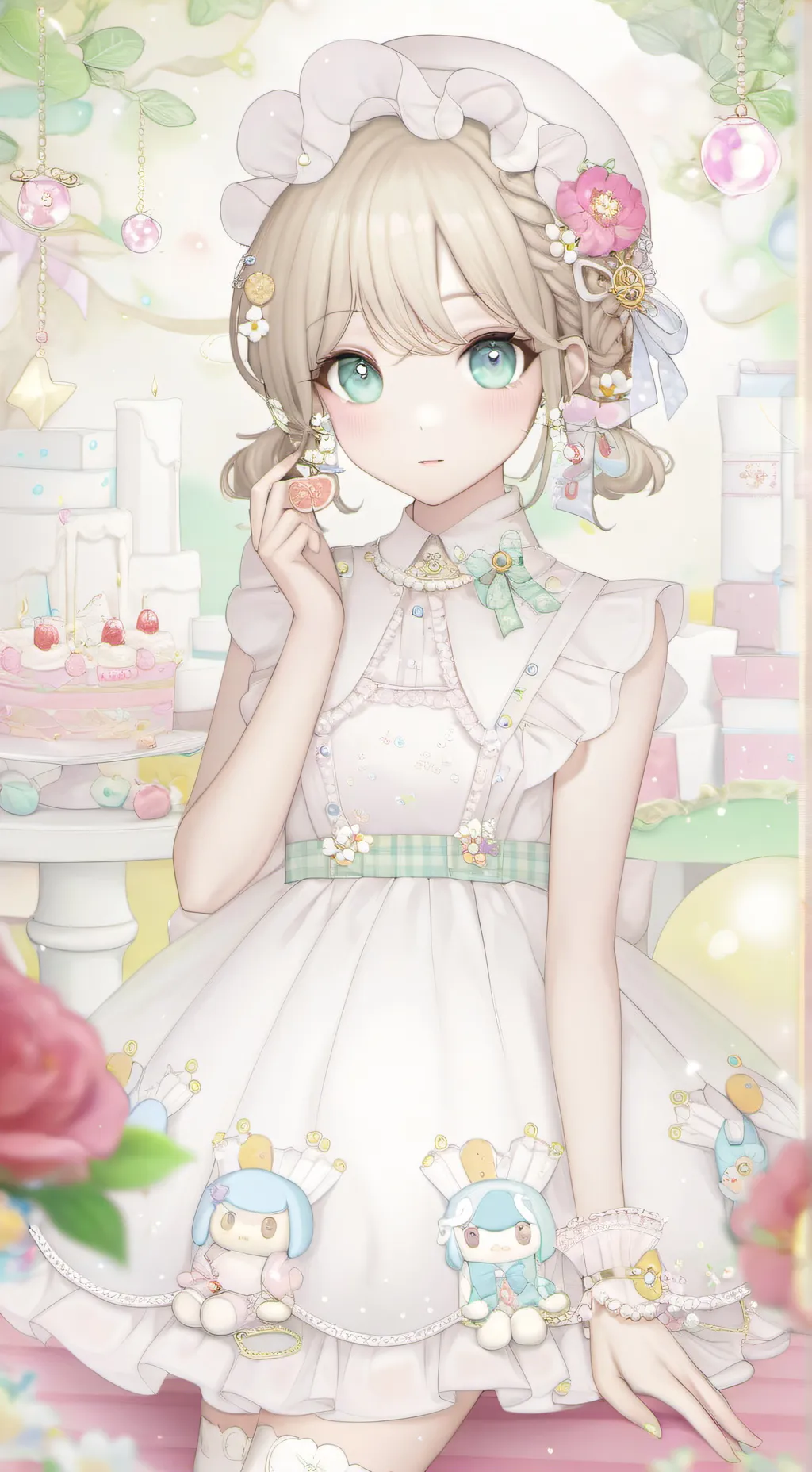 ai character: Pick me 3 background