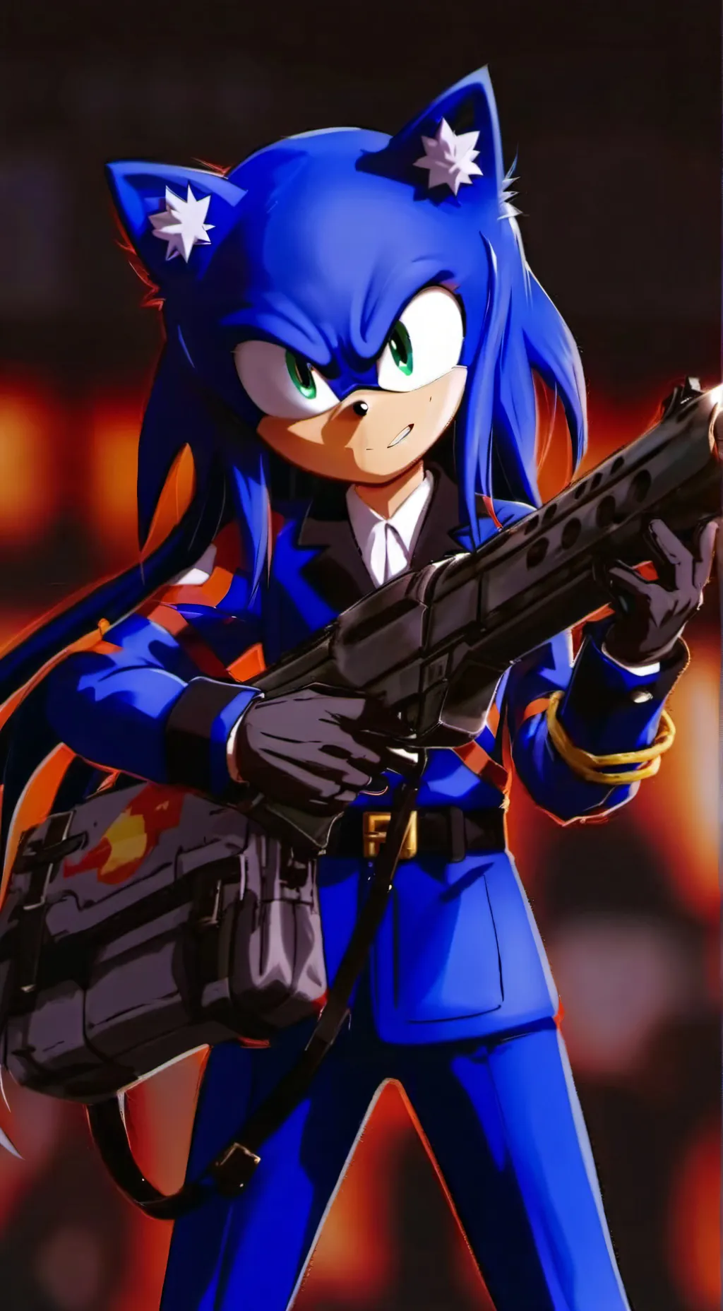 ai character: sonic.exe background