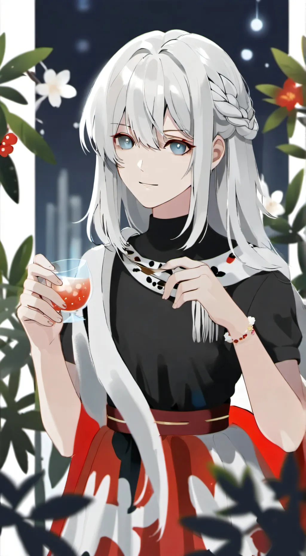 ai character: Luna  background