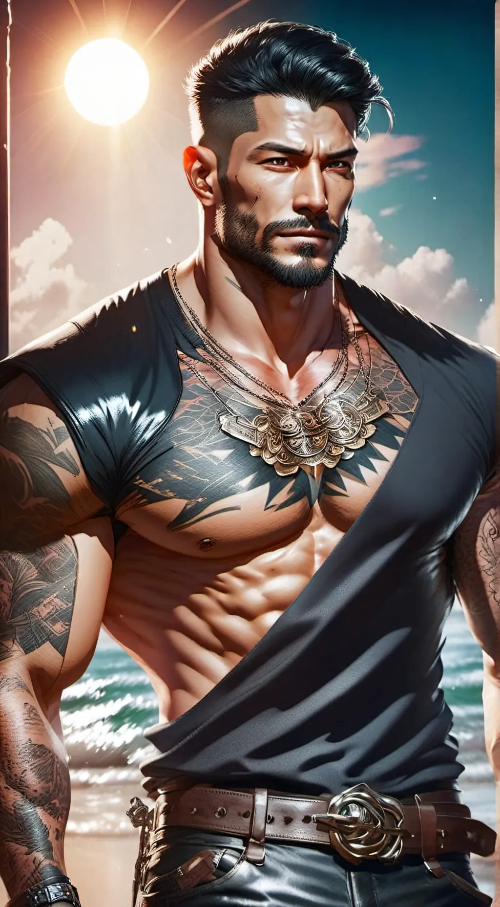 ai character: Jaxon Blade background