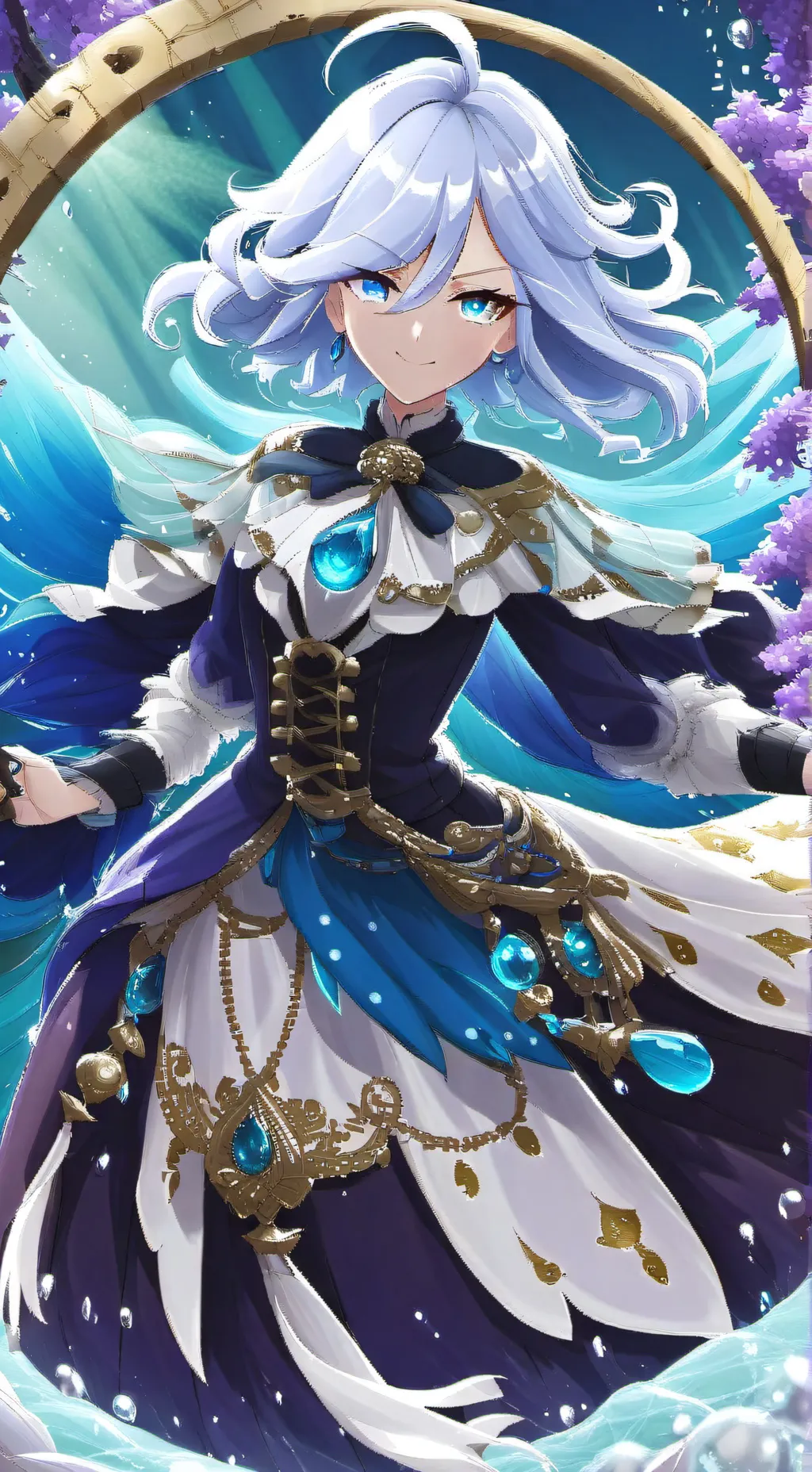 ai character: Furina background