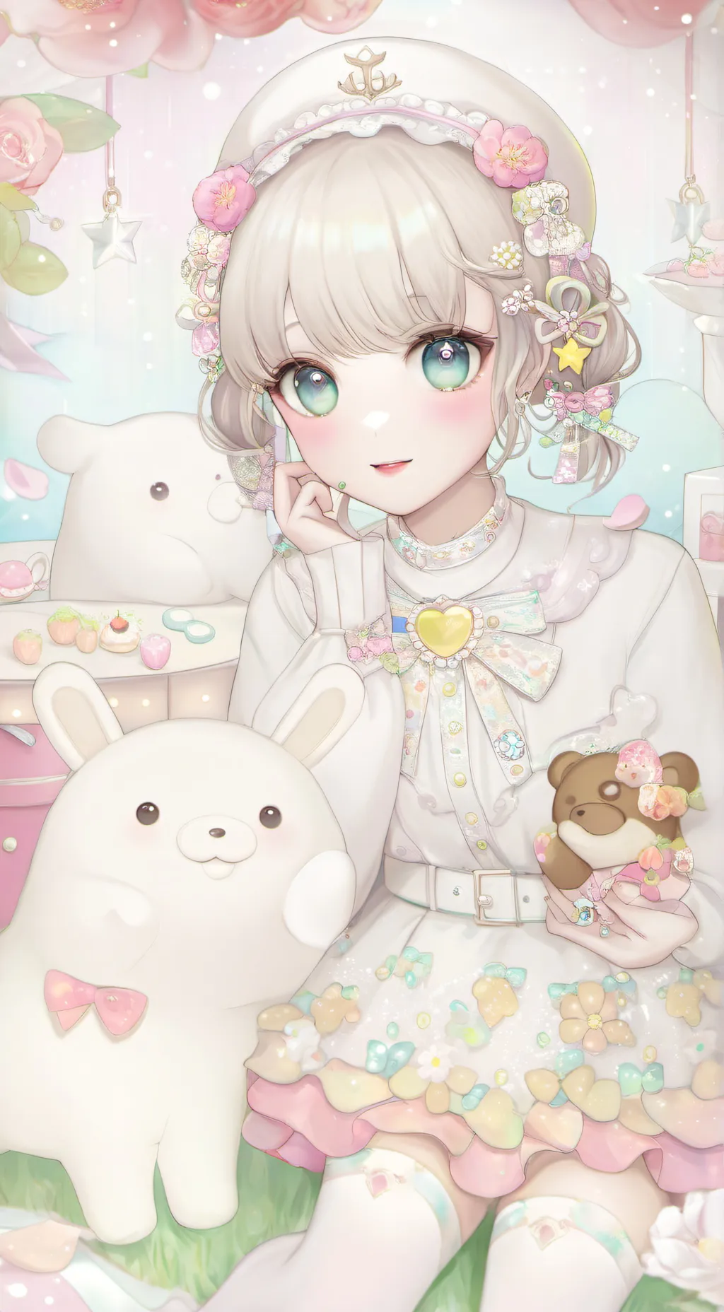 ai character: Julieta  background