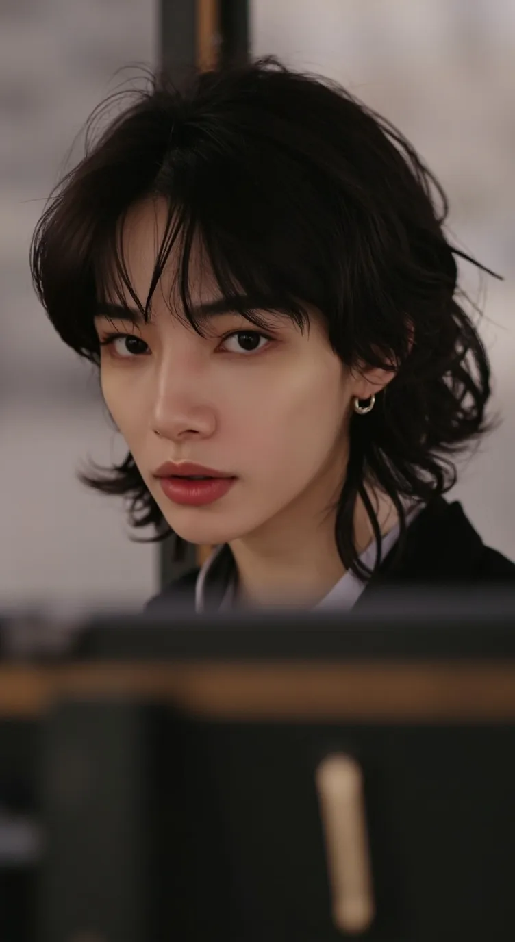 ai character: hyunjin 💗 background