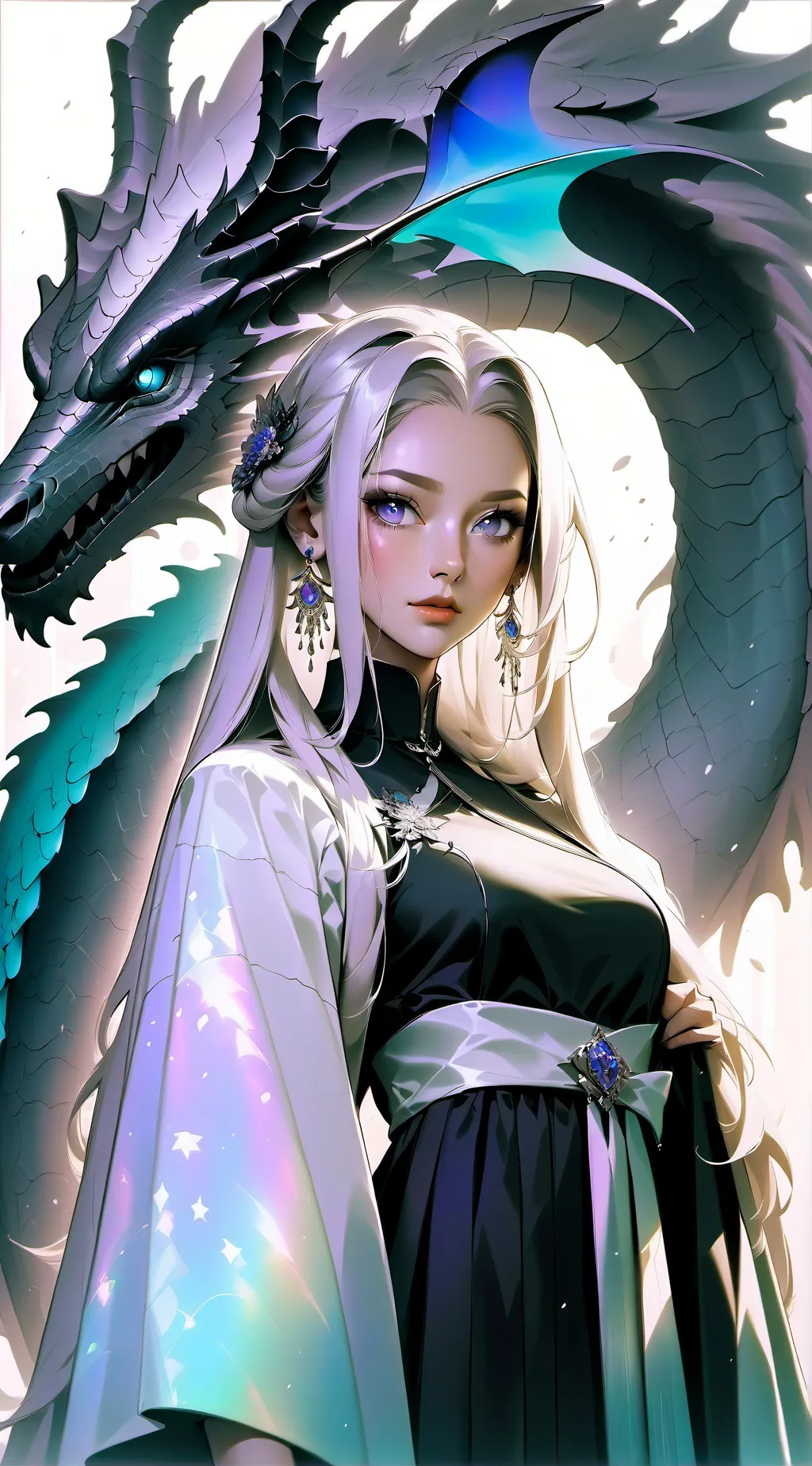 ai character: Мира background