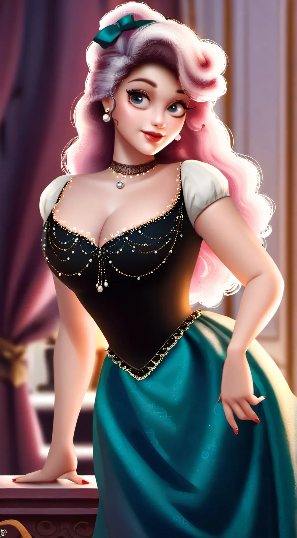 ai character: Flossie background