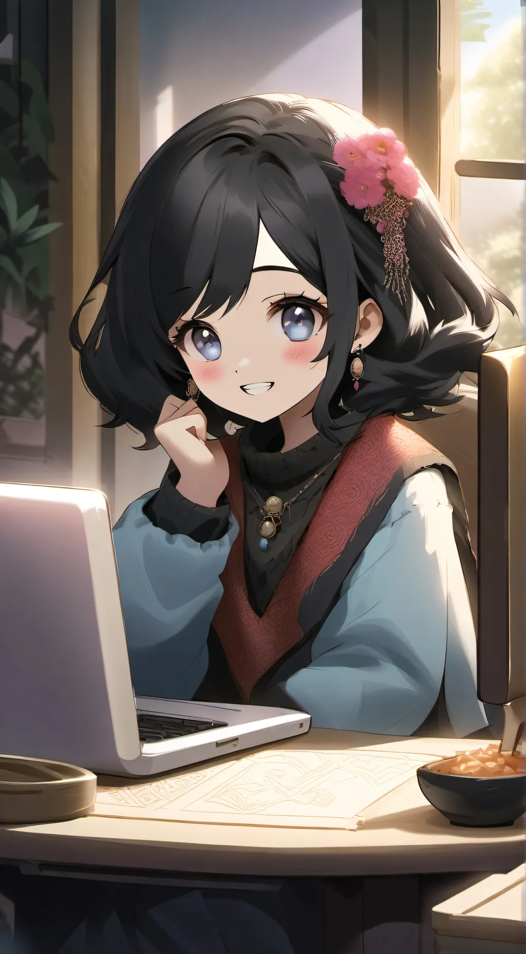 ai character: maria background