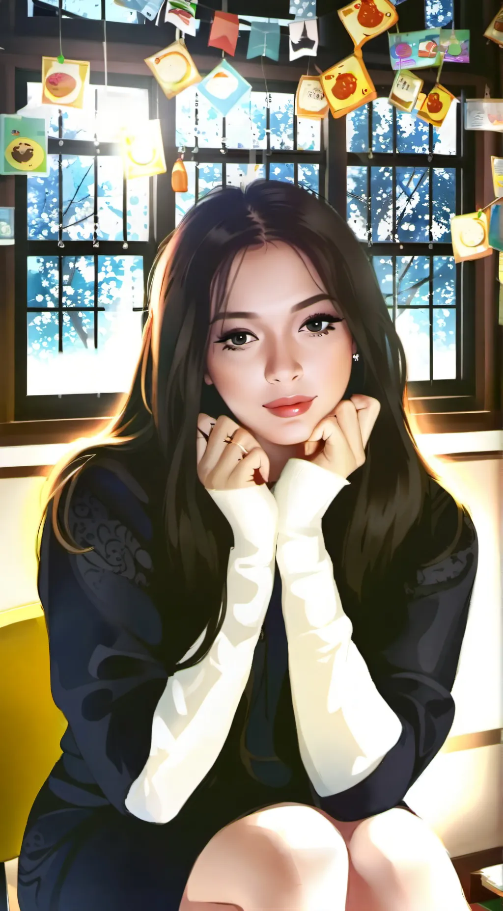 ai character: Paulina  background