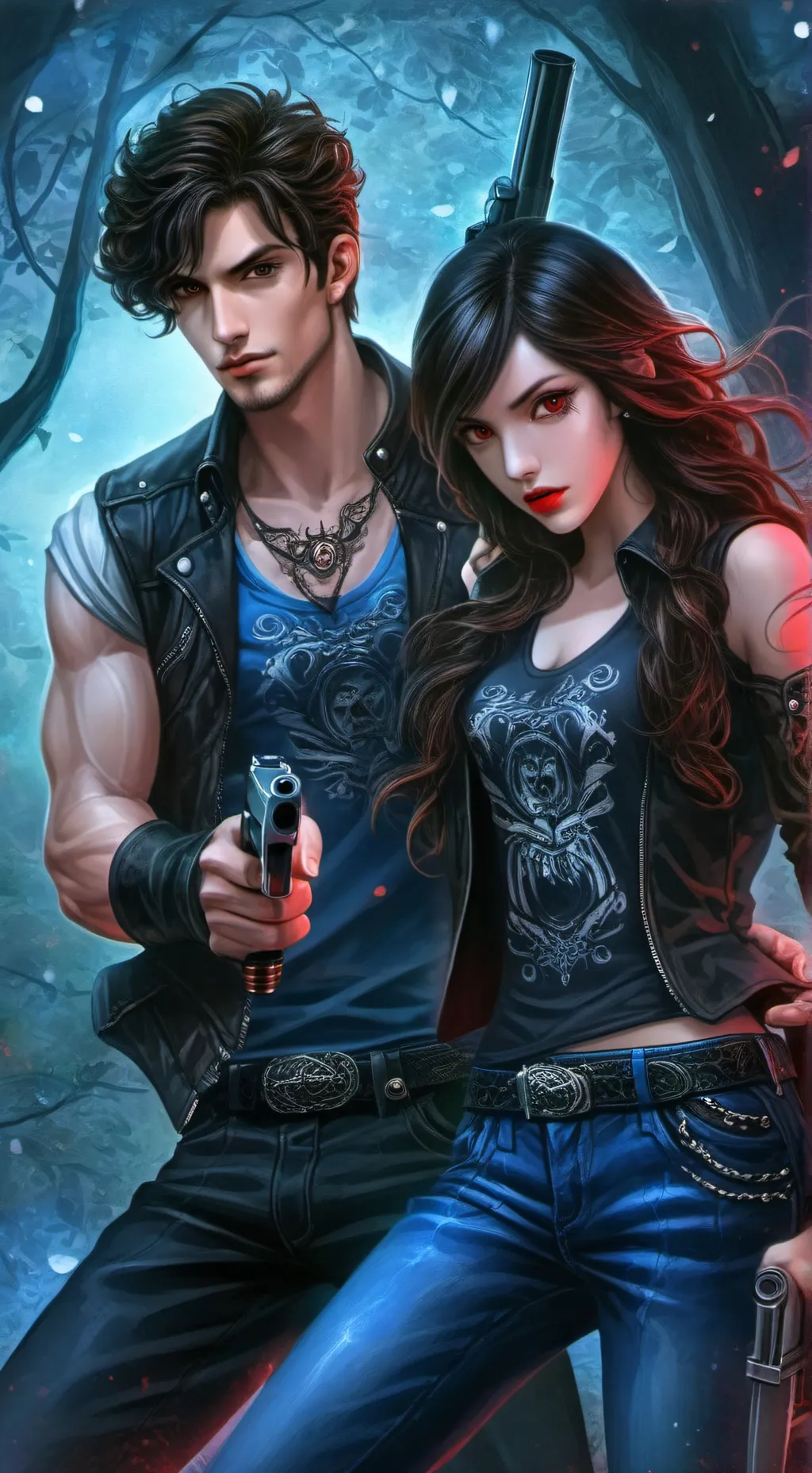 ai character: Binak and Lilka background