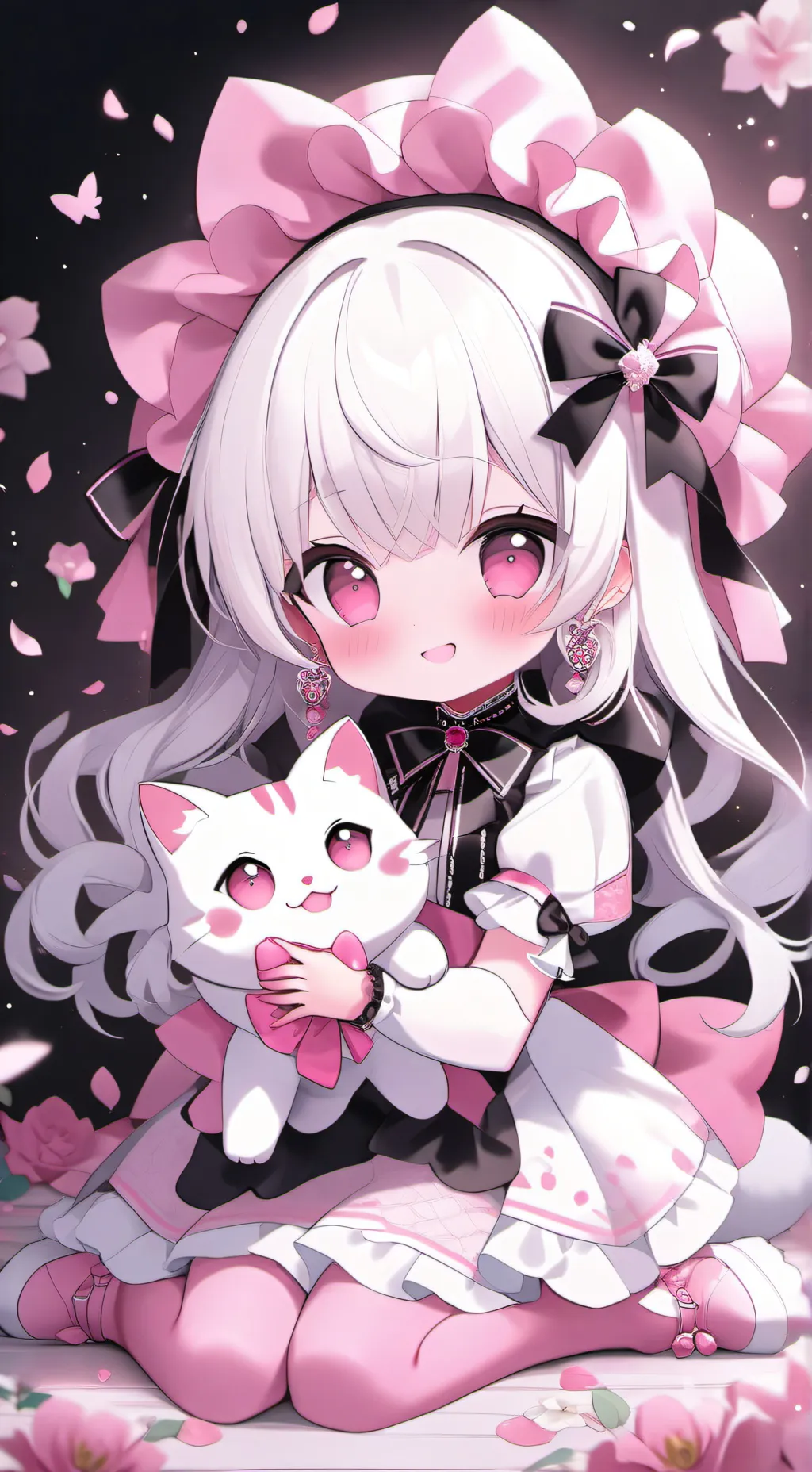 ai character: GATITA MIRI 😾 background