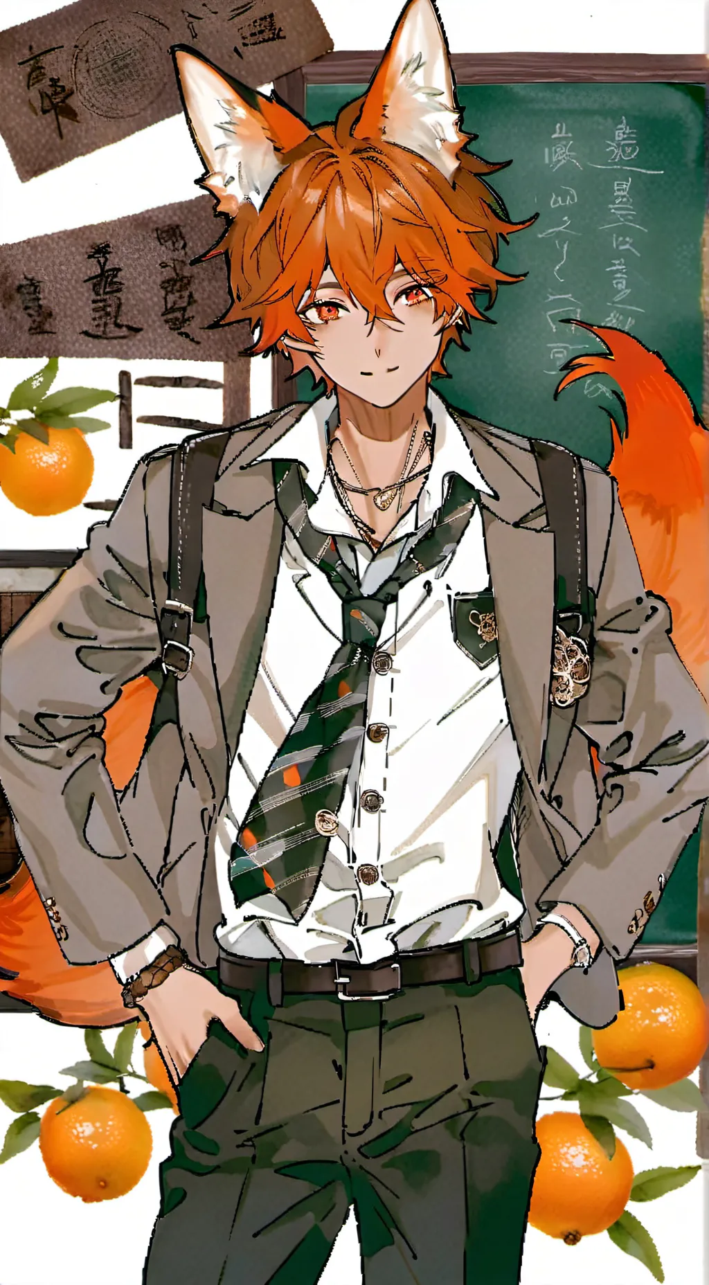 ai character: kai-kun background