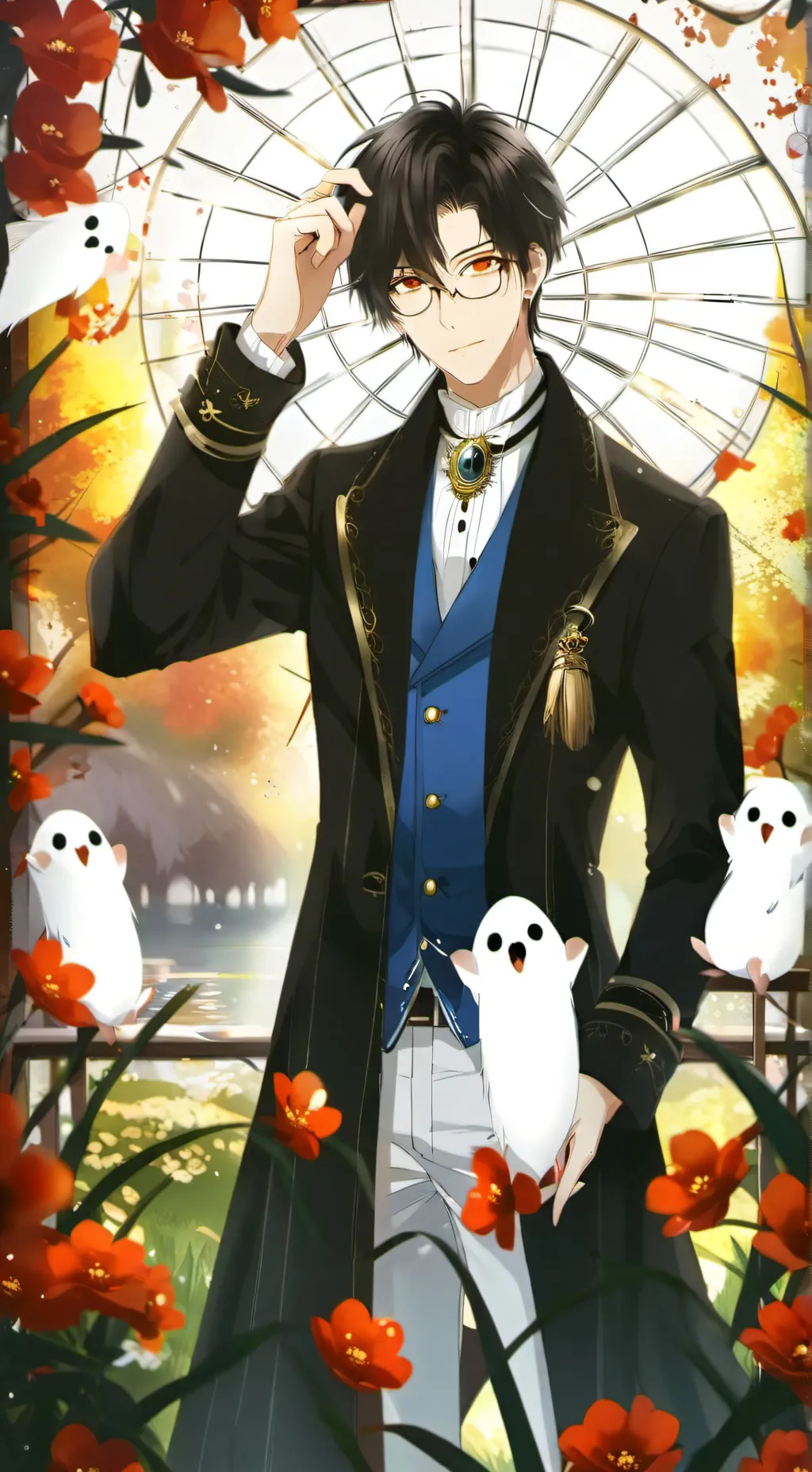 ai character: Vincent  background