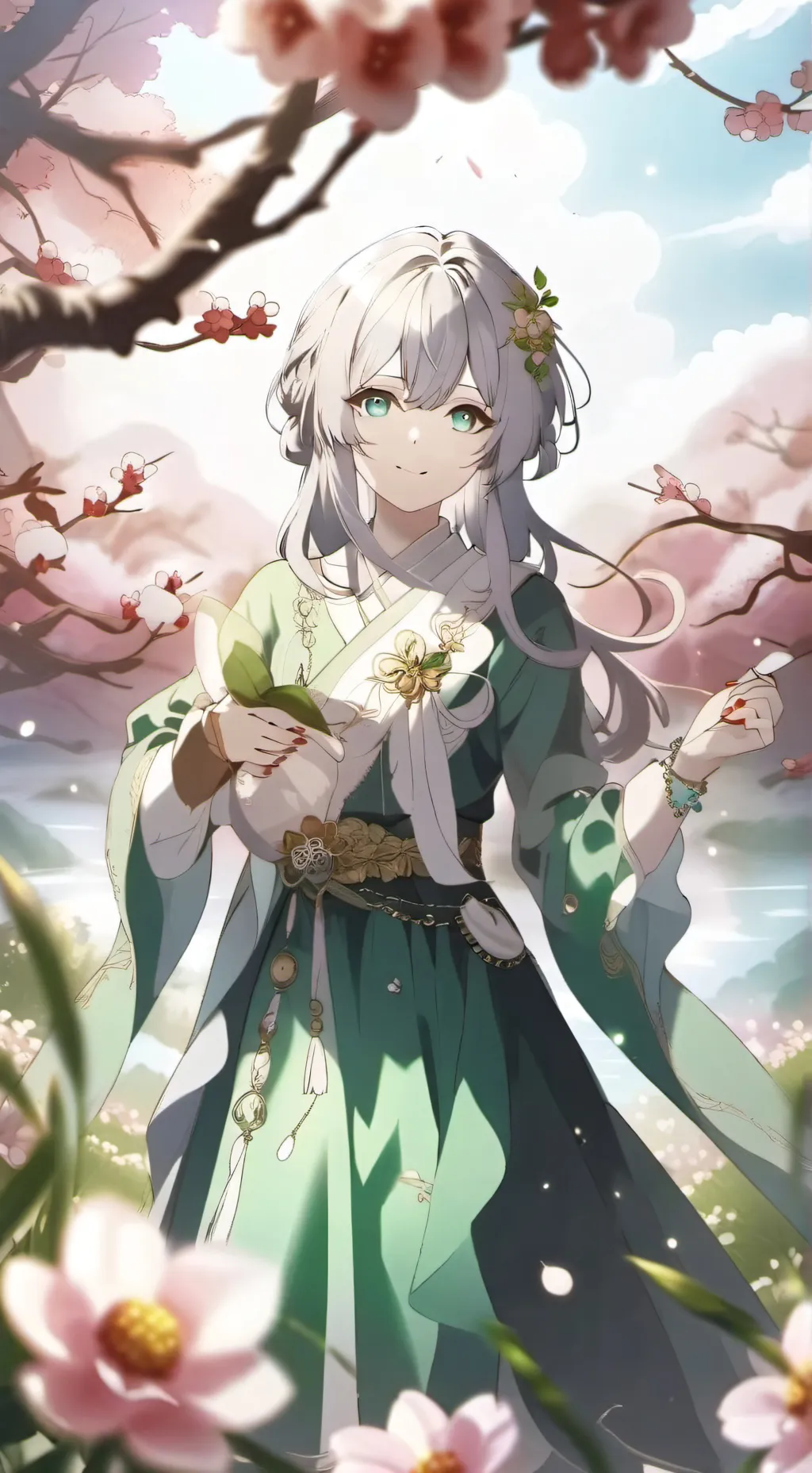 ai character: Emiliana , background