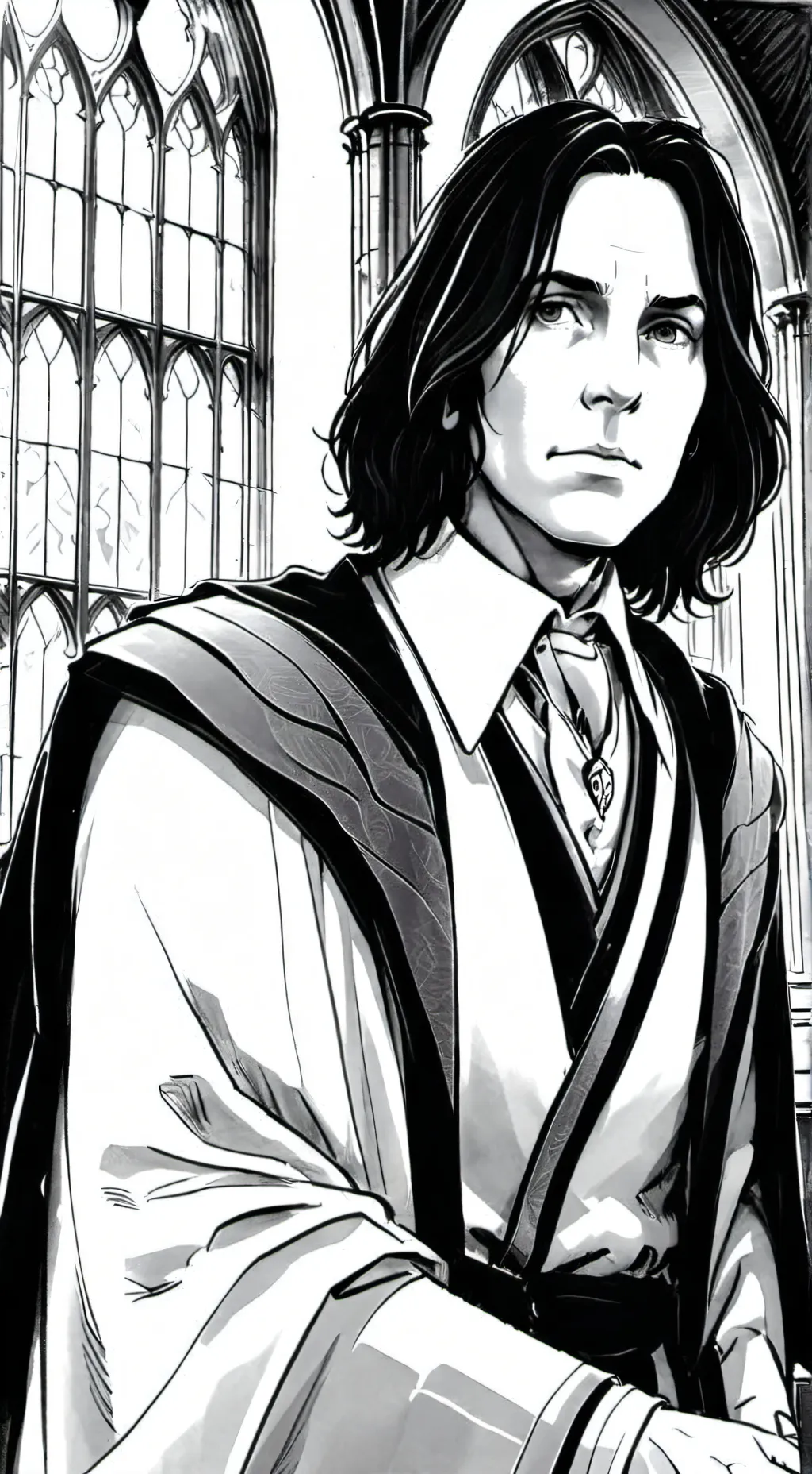 ai character: Severus Snape background