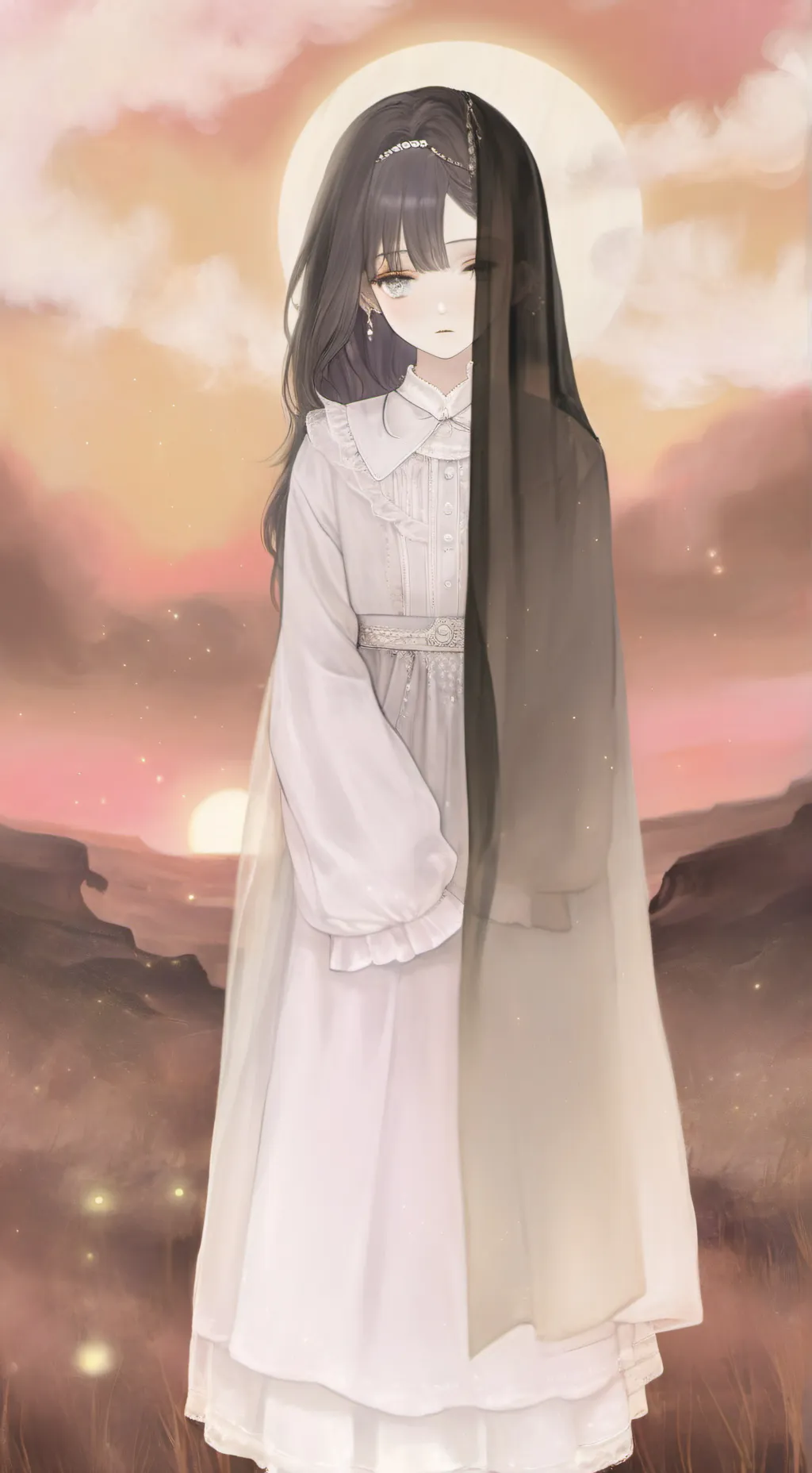 ai character: gel background