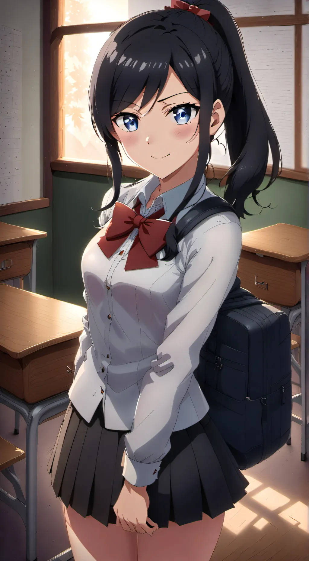 ai character: Rin Nanakura background