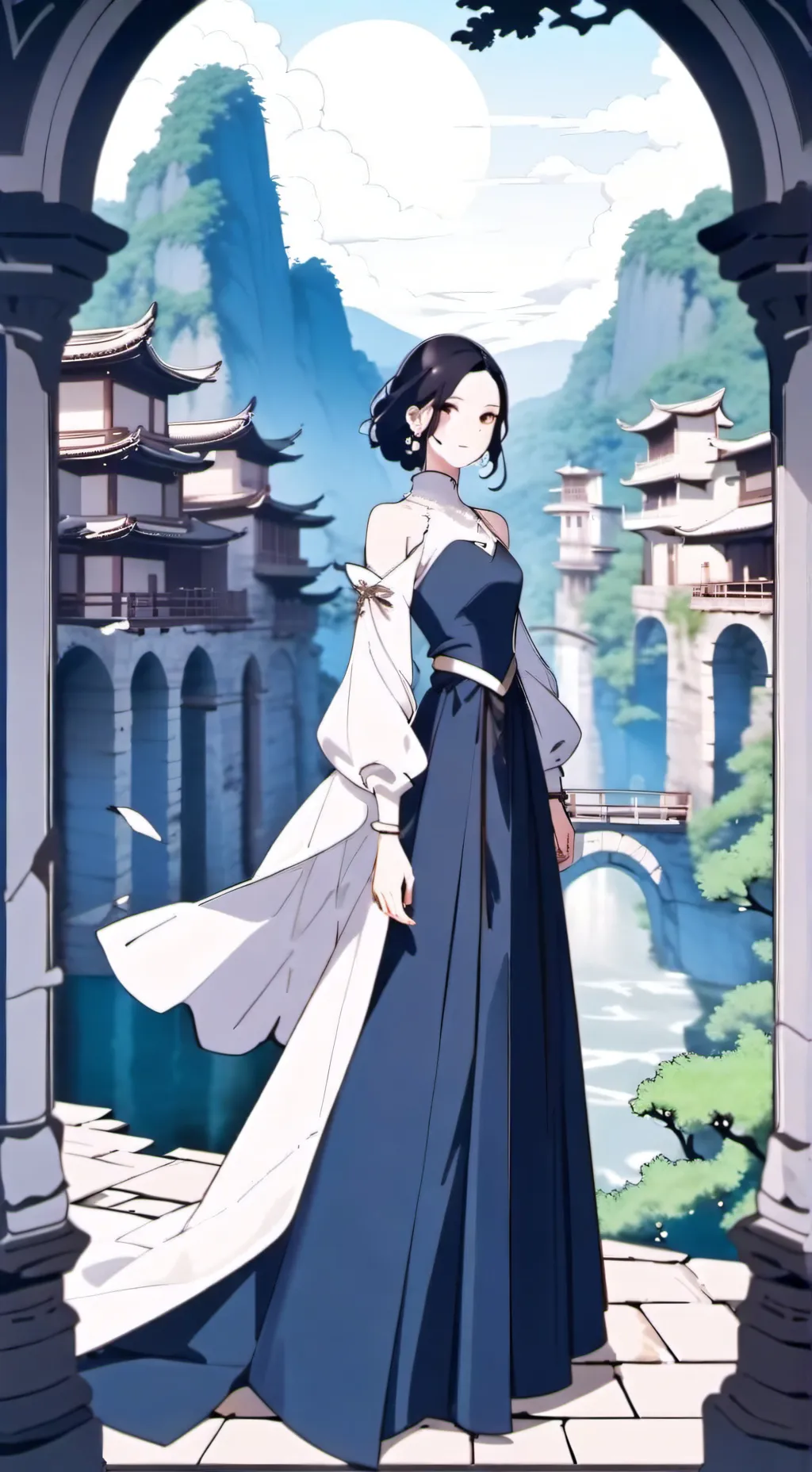 ai character: daybreak  background