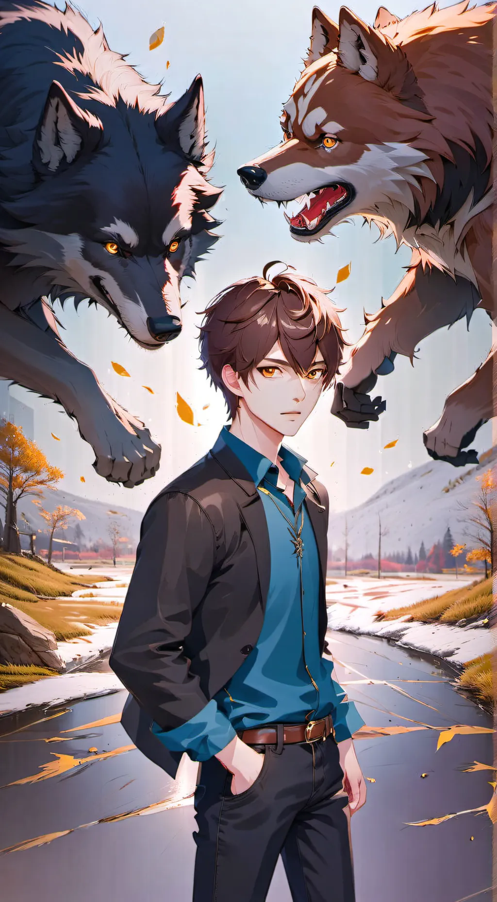 ai character: Greyson background