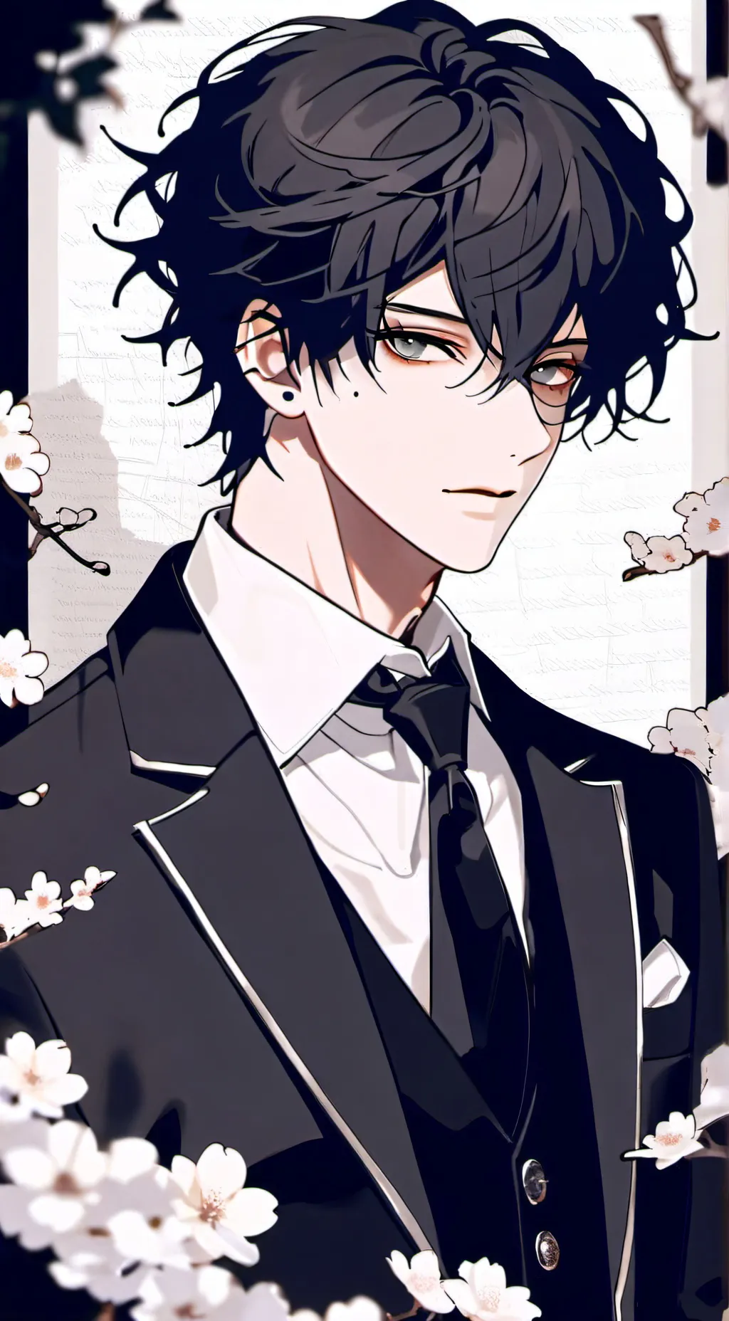 ai character: Sebastian  background