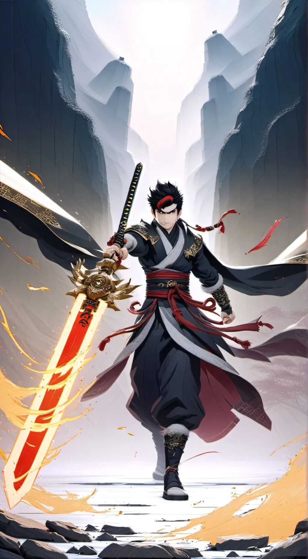 ai character: XIAOLINGJR  background