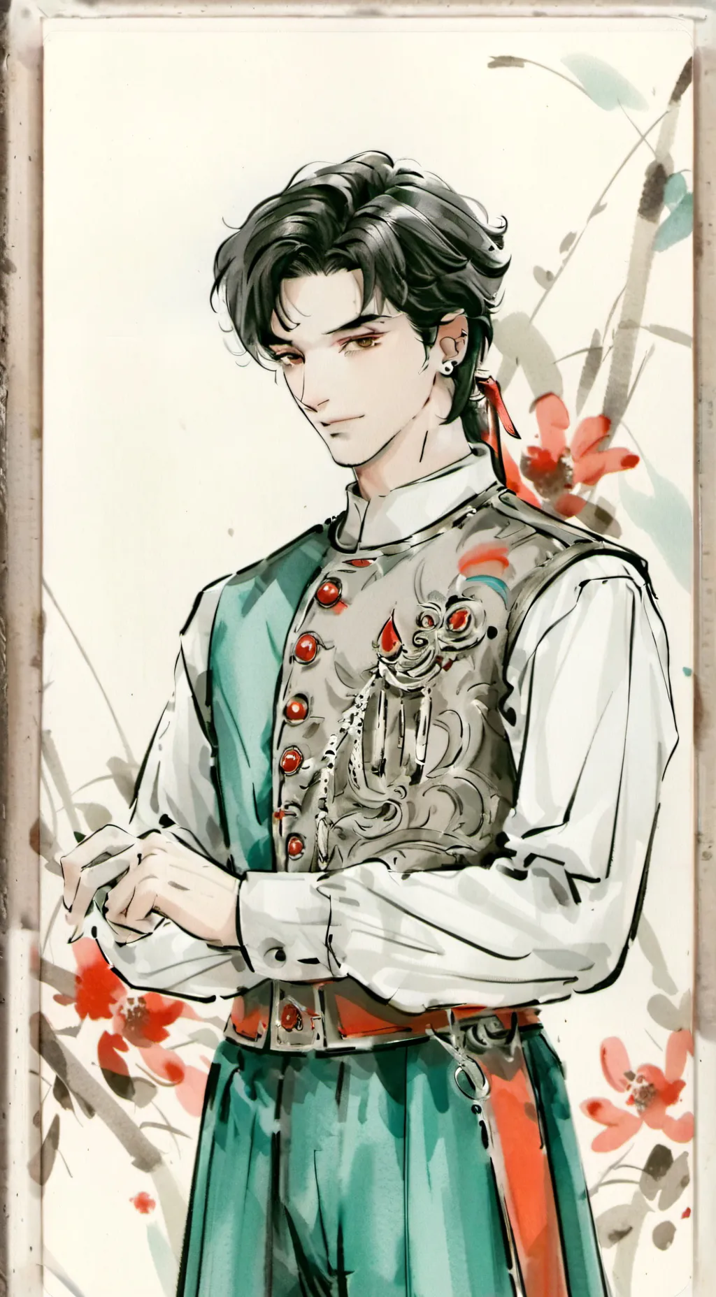 ai character: Daniel tu evocador background