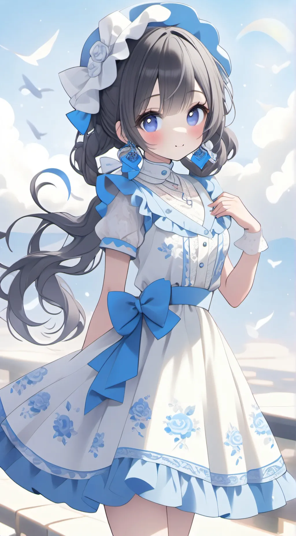 ai character: Está soy yo background
