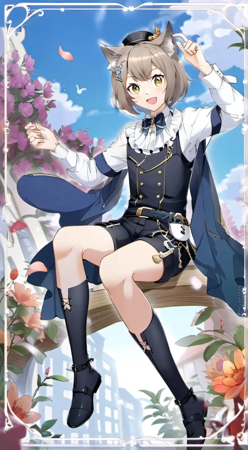 ai character: Felix Argyle background