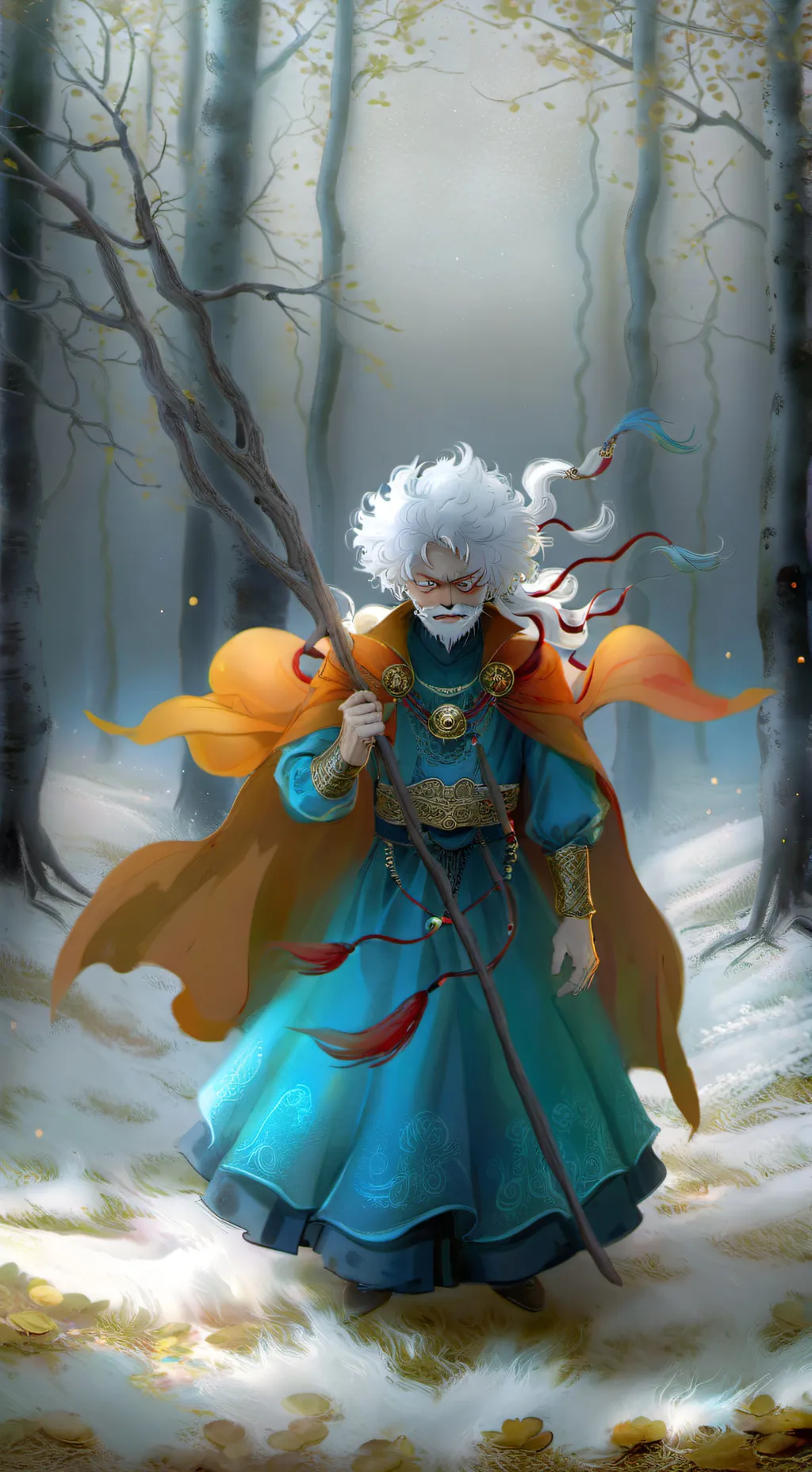 ai character: TURKIC ￼ background