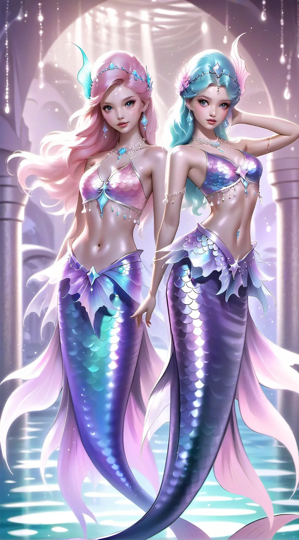 ai character: Meri and Helmi background