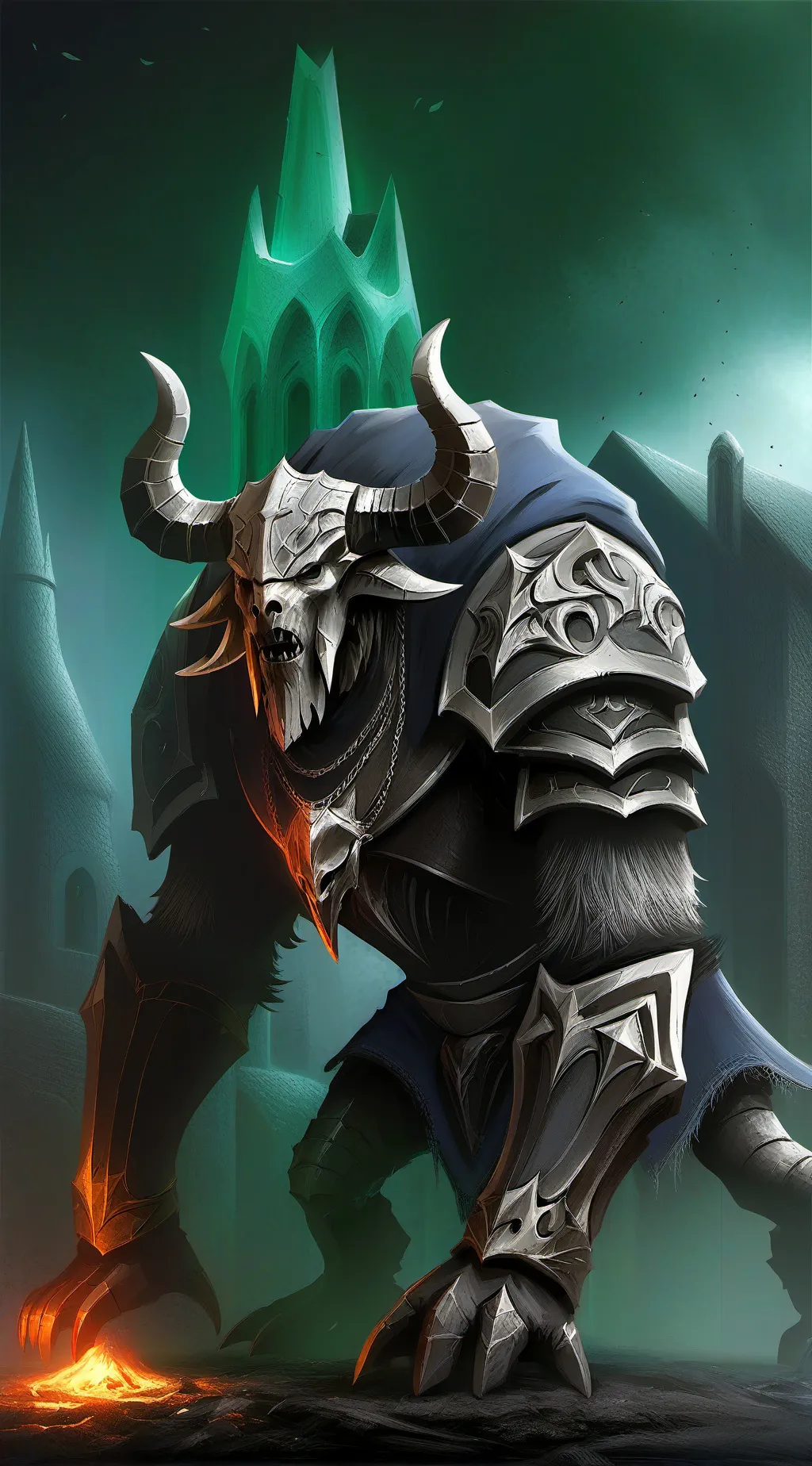 ai character: Devil background