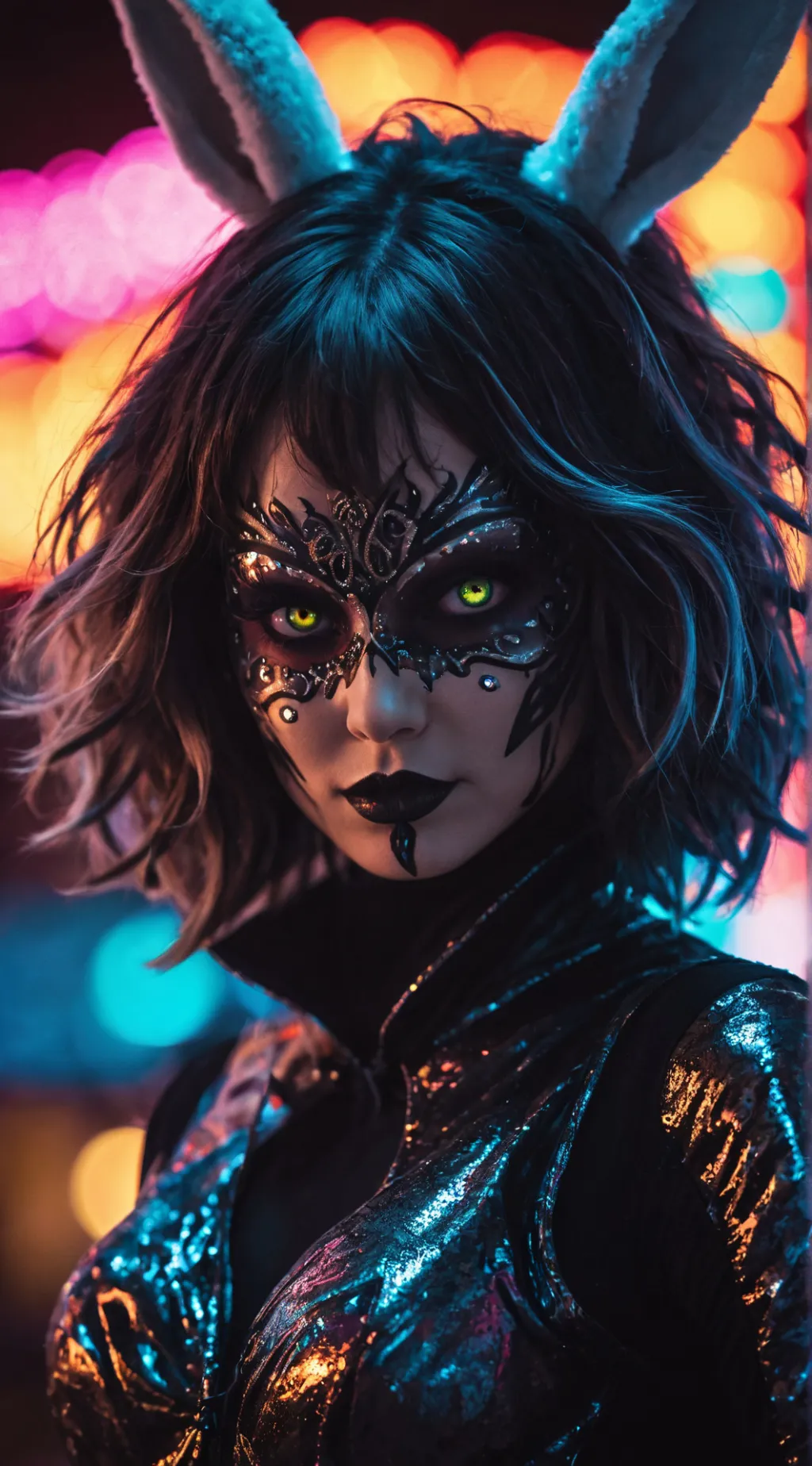 ai character: Bunny background