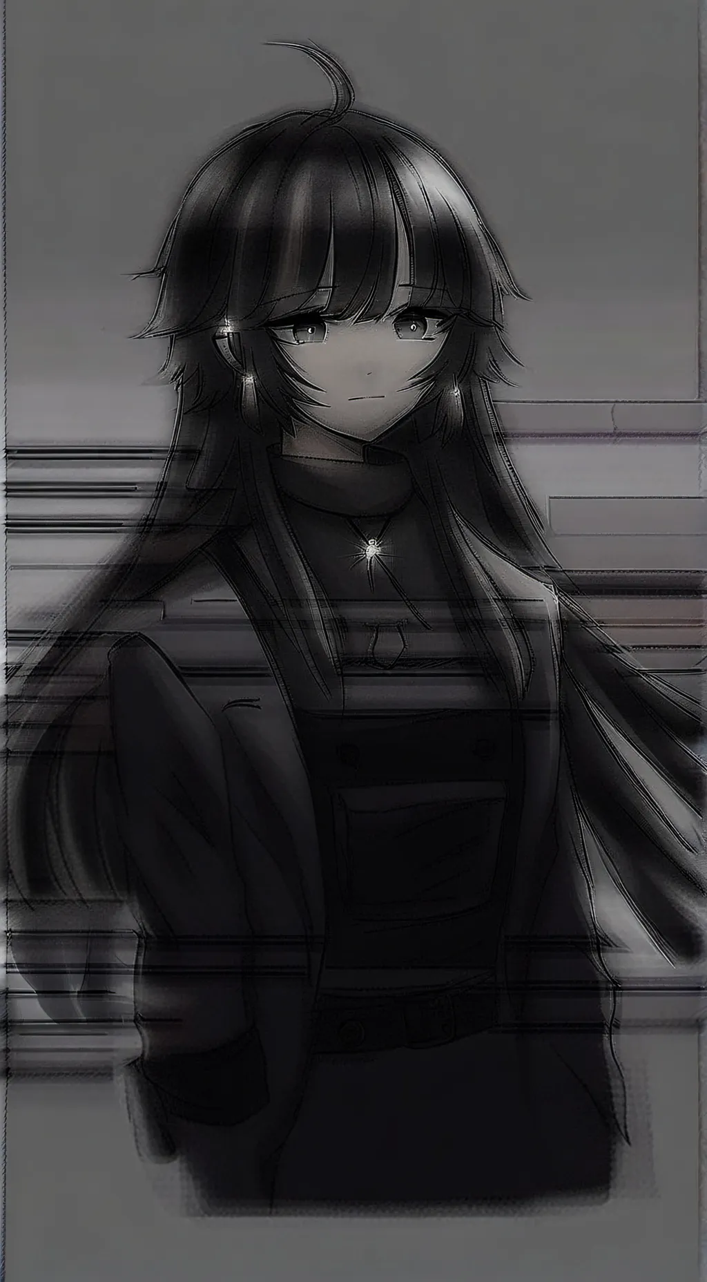 ai character: U TURNED INTO ME?! background