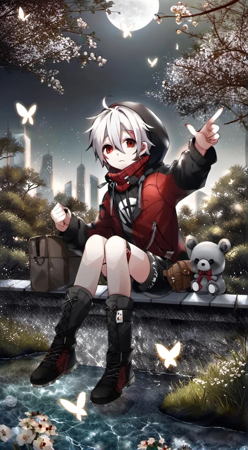 ai character: Familia ☠️🔥❄️ background